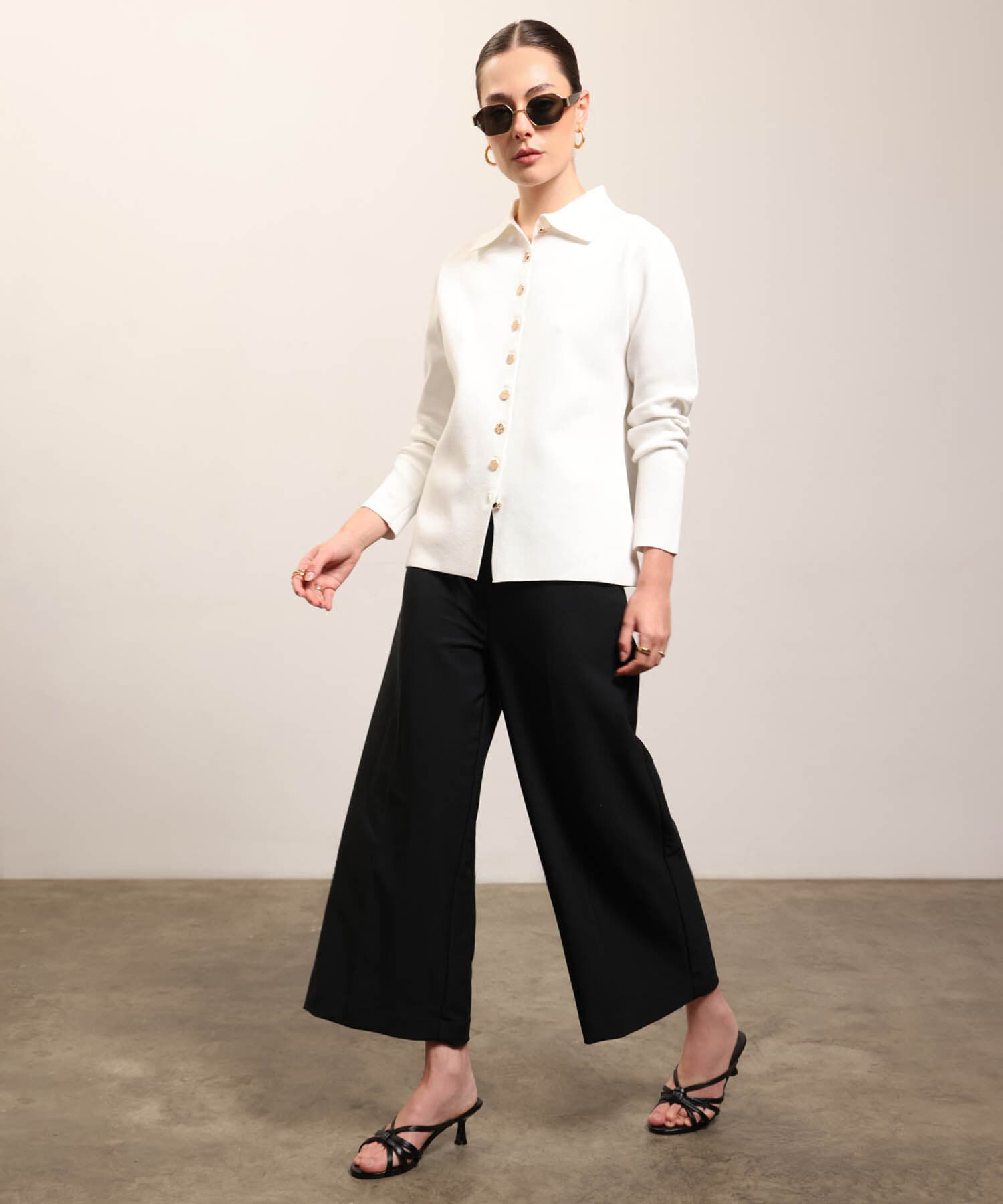 Pantalón Bahía Esencial negro para mujer, vista 2