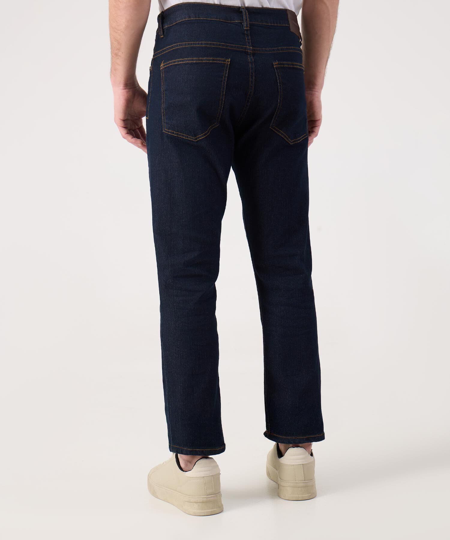 Jean Palma Natural azul marino para hombre, vista 4