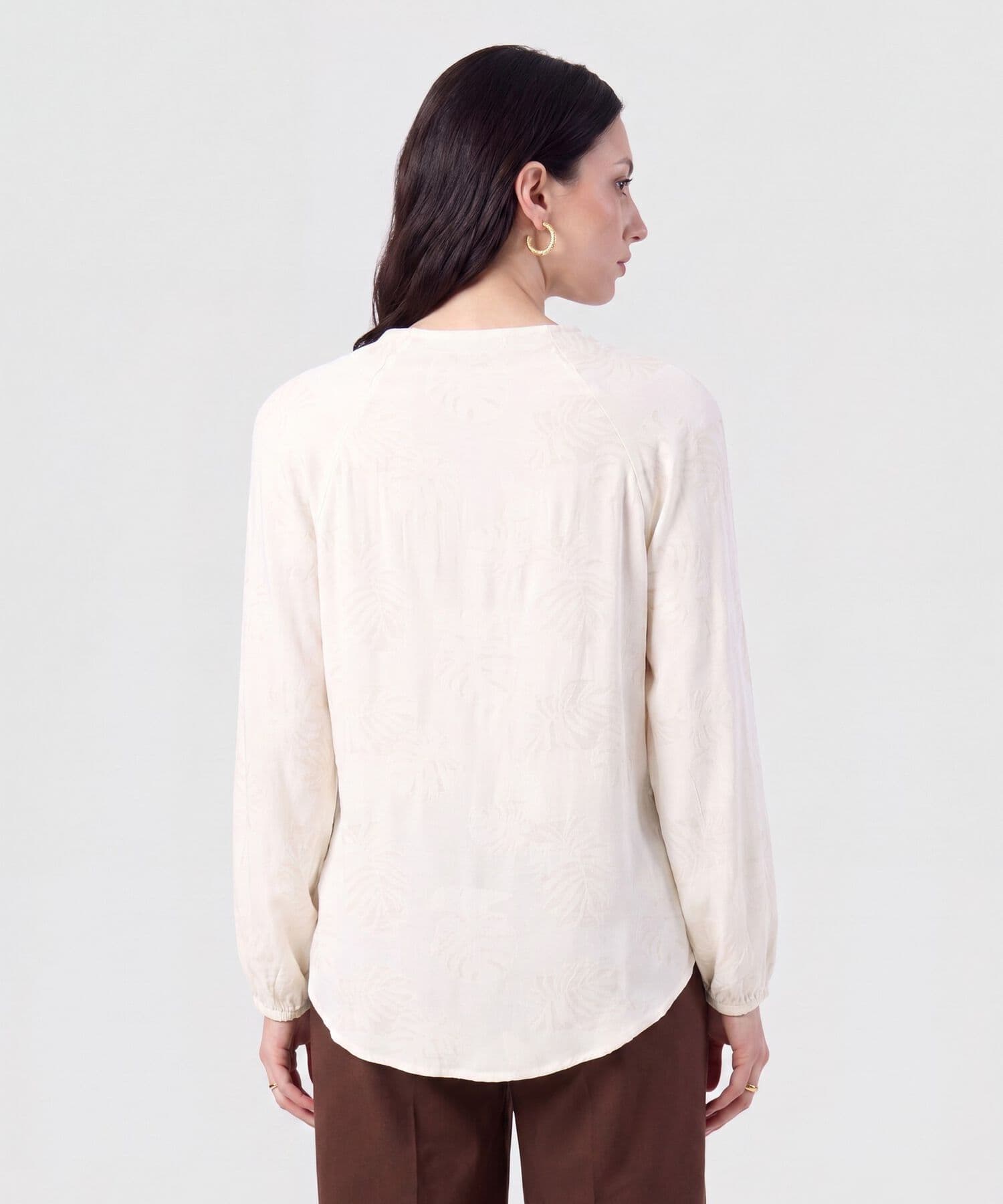 Blusa Isadora Suave arena para mujer, vista 4