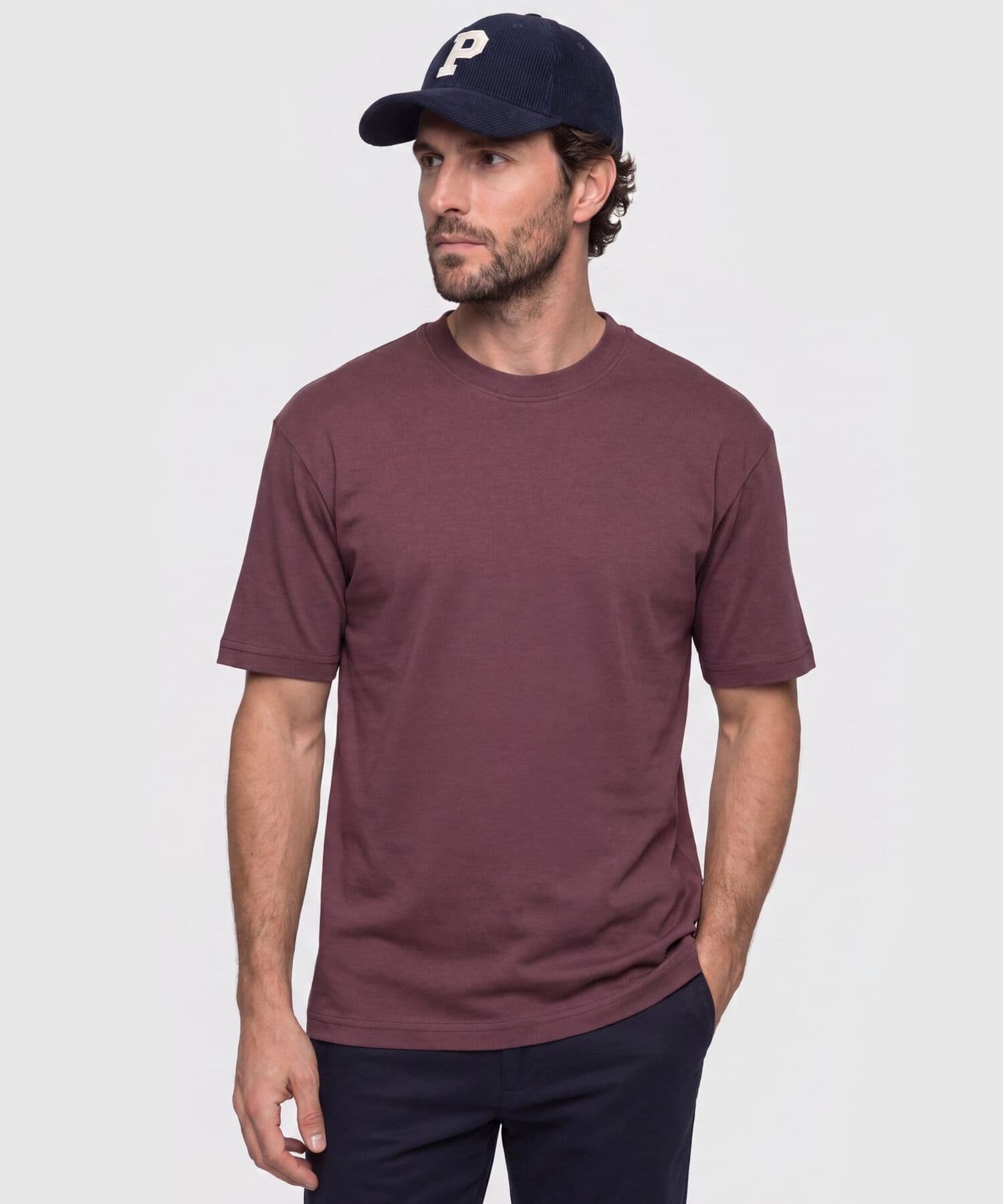 Camiseta Selva de Día café para hombre, vista principal