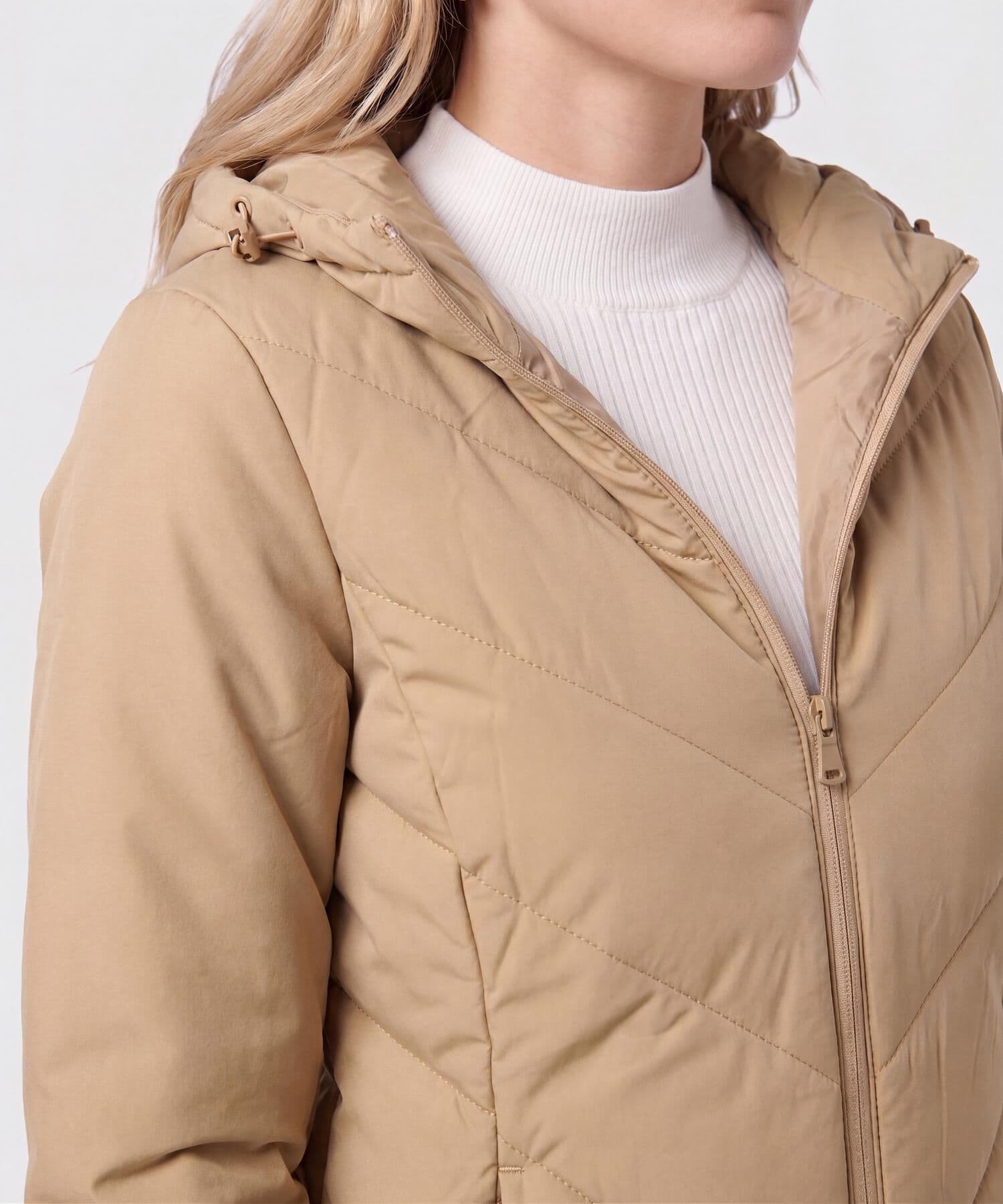 Chaqueta Serena Edición Lino café para mujer, vista 3