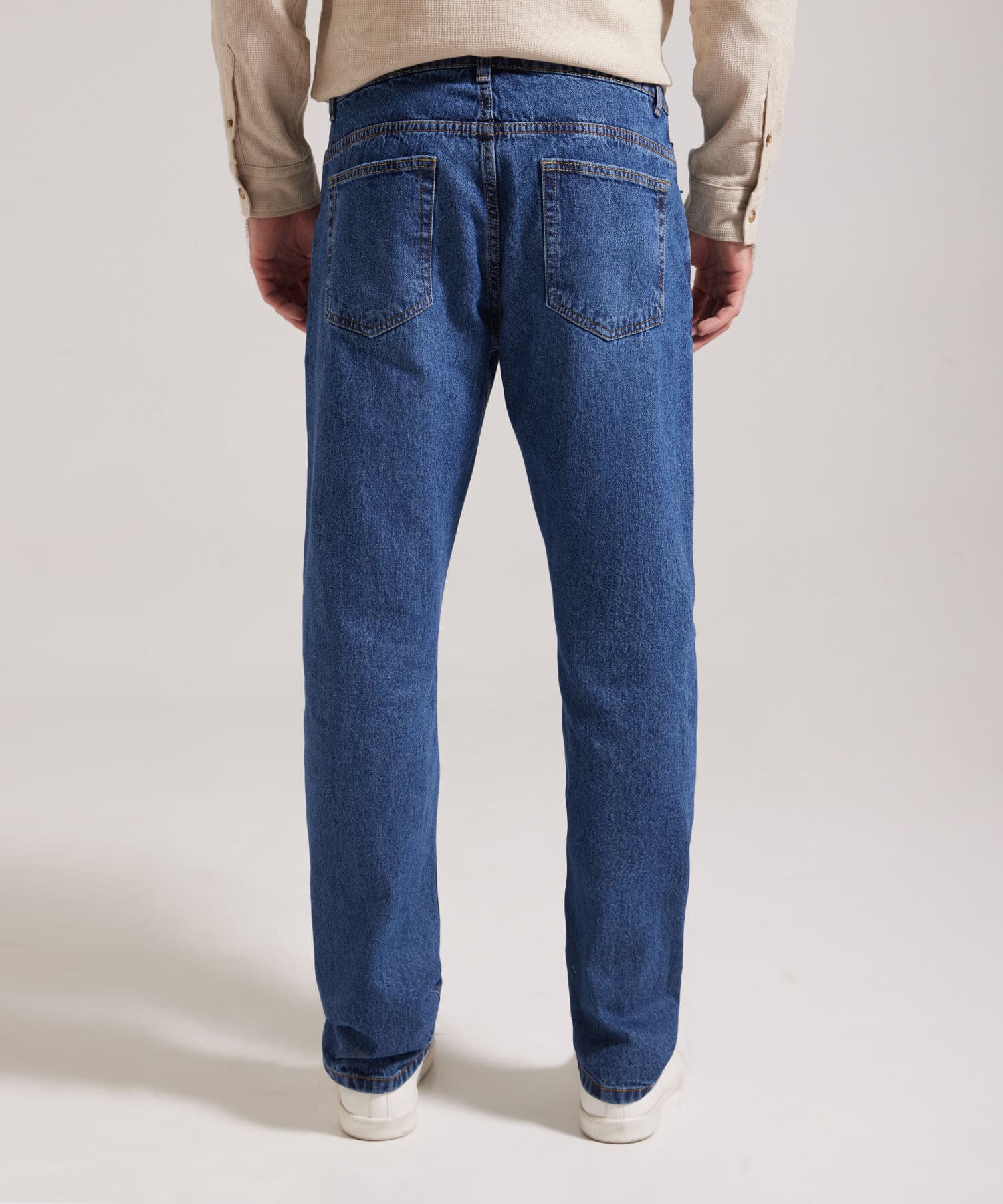Jean Cobalto de Ciudad azul marino para hombre, vista 4