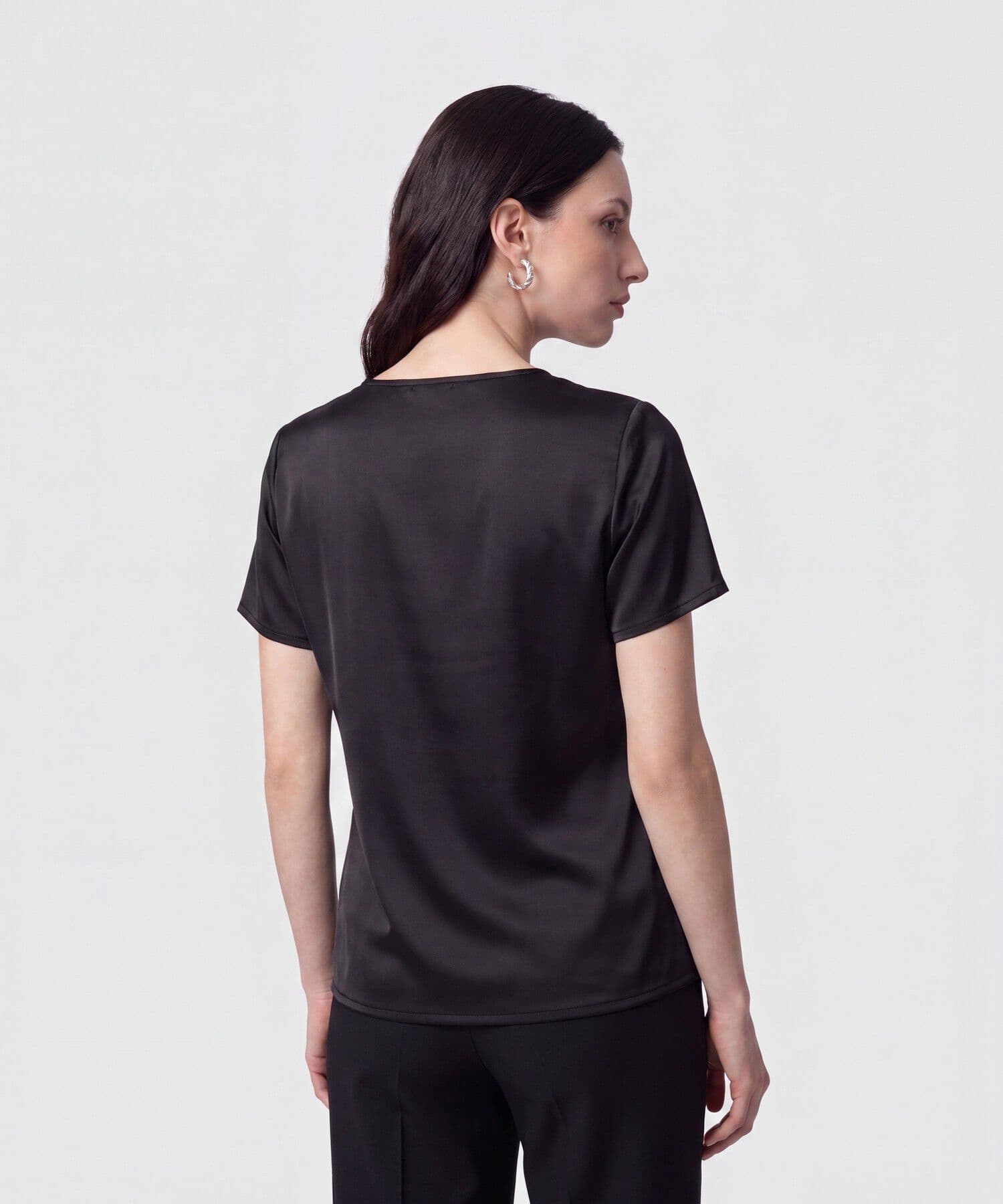 Blusa Río de Noche negro para mujer, vista 4