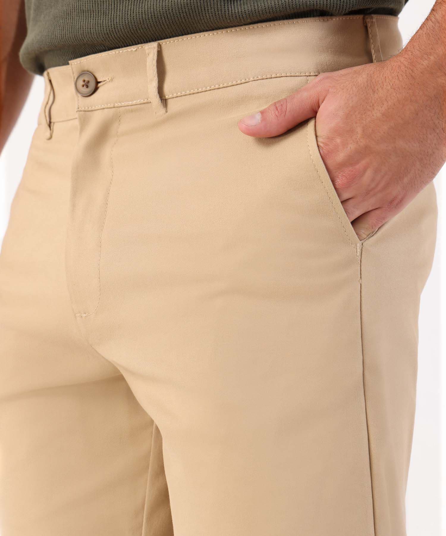 Bermuda Calima Fluido arena para hombre, vista 3