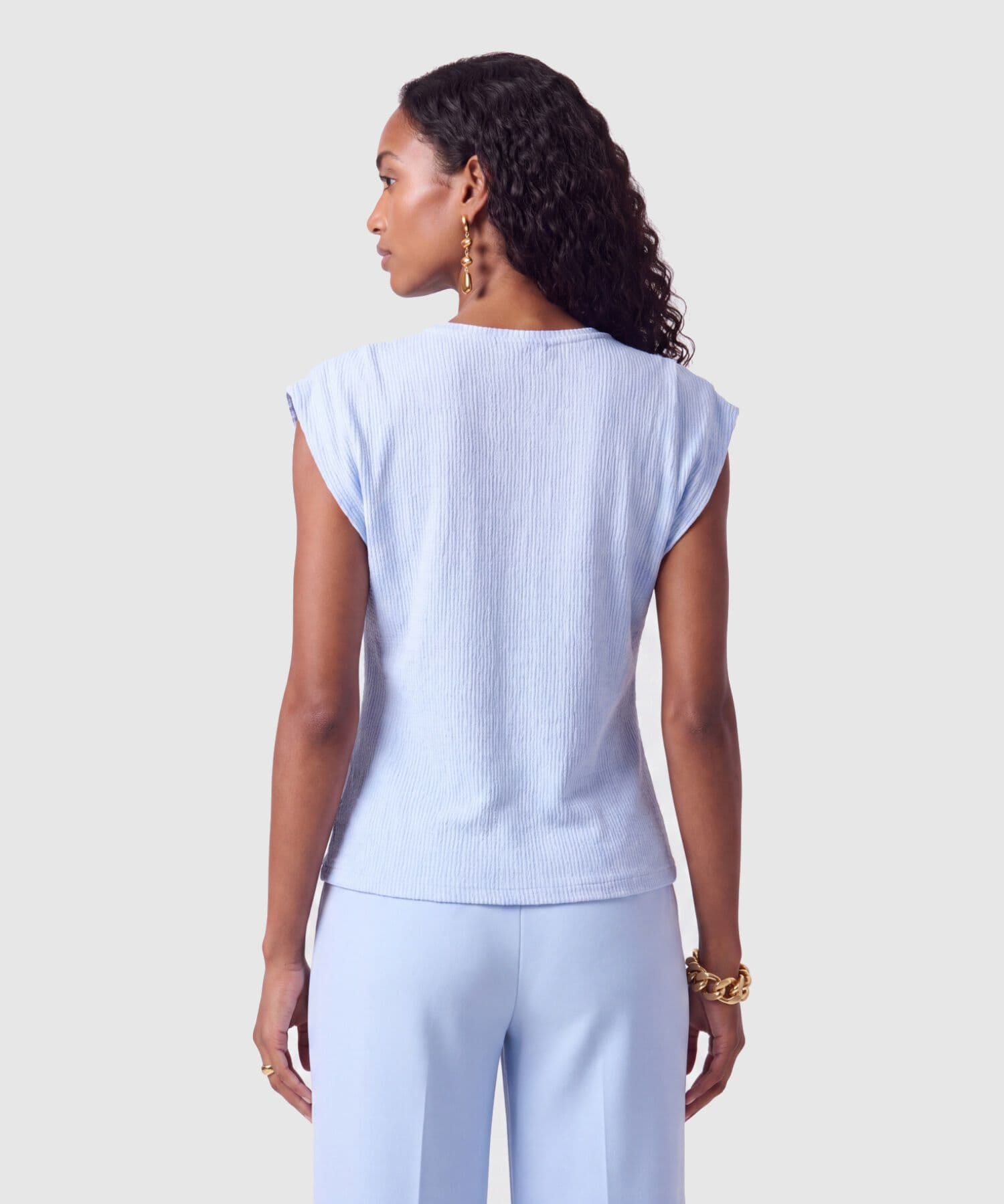 Camiseta Granada Natural azul marino para mujer, vista 4