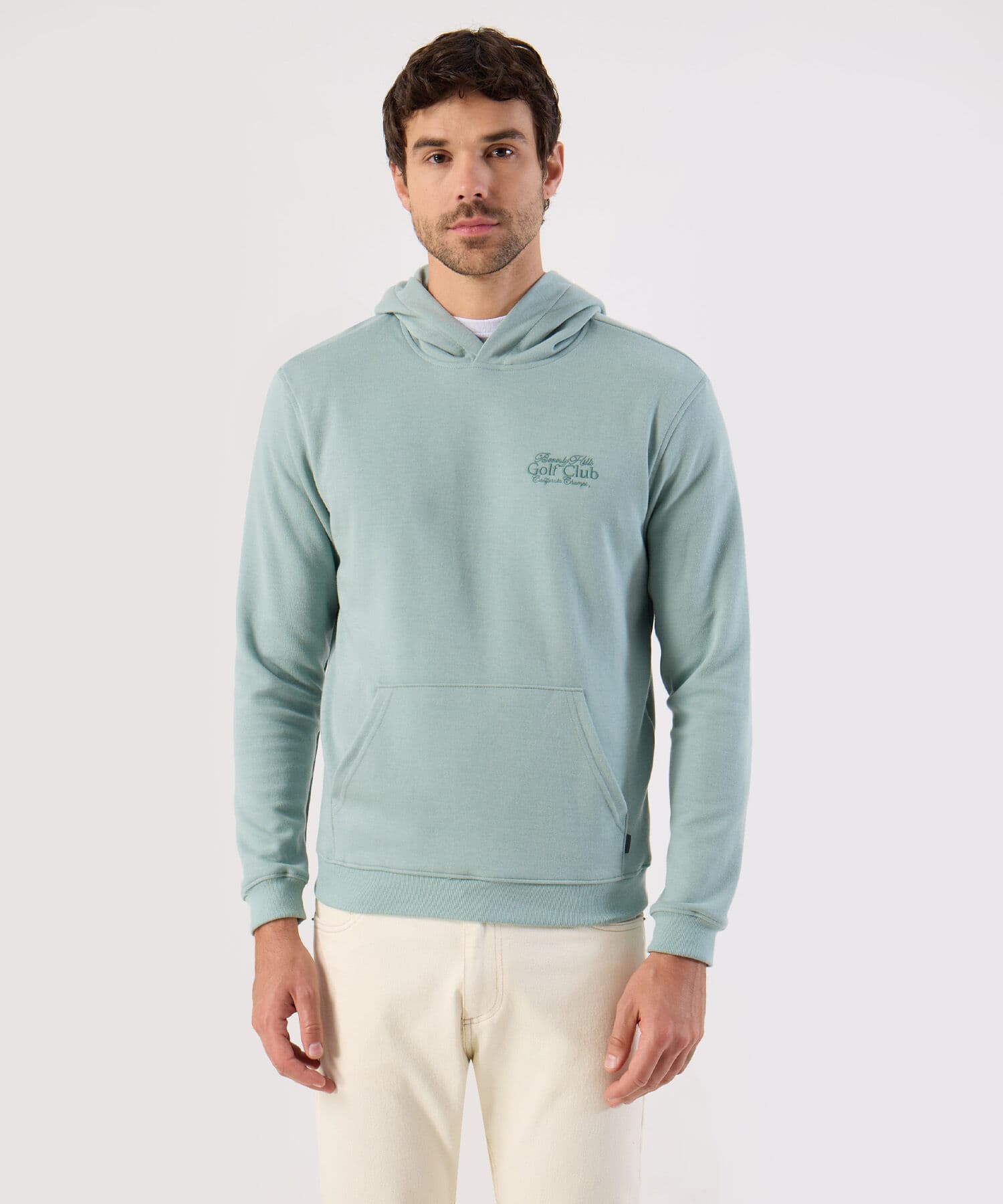 Buzo Coral Natural verde oliva para hombre, vista principal