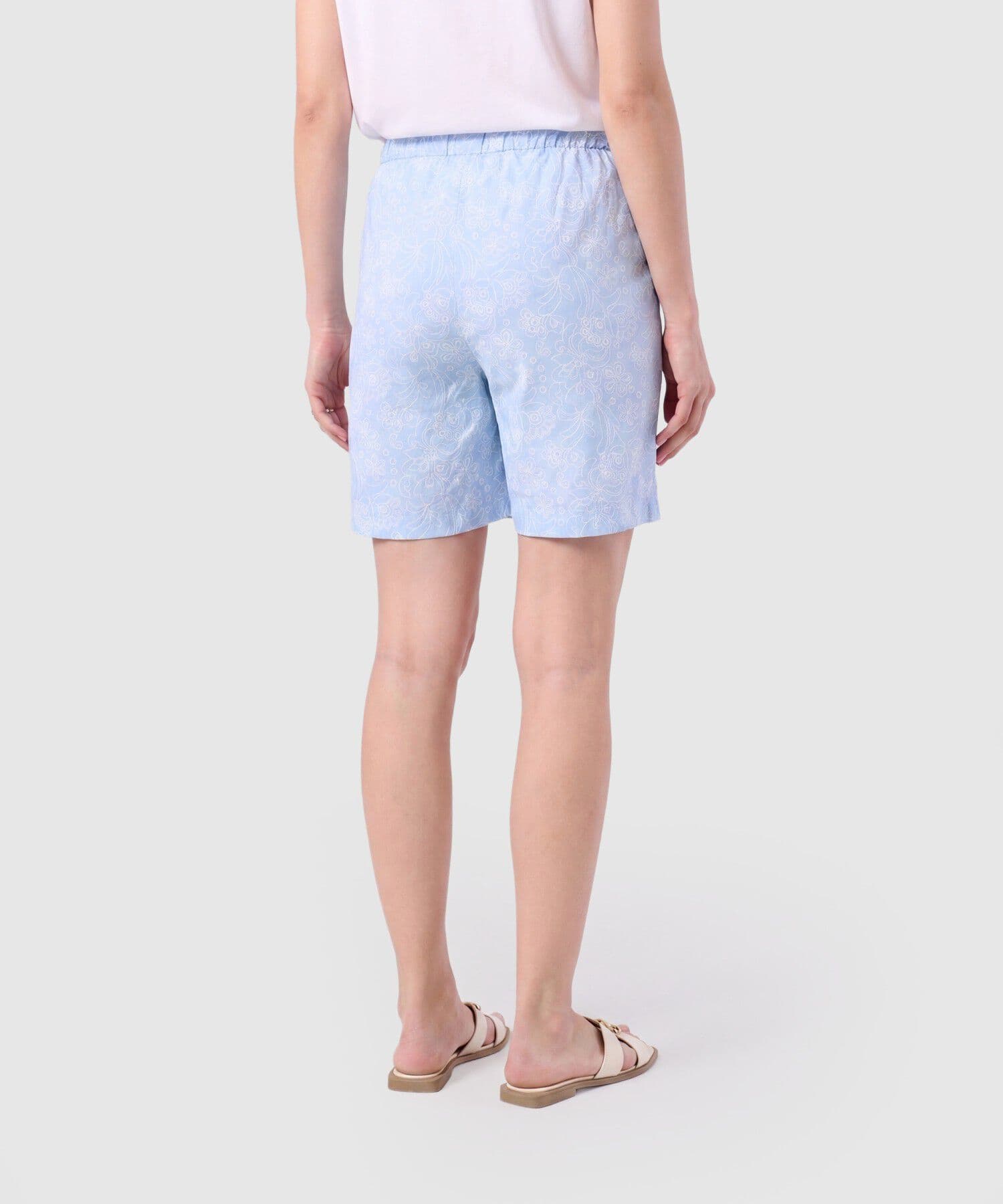 Bermuda Selva Suave azul marino para mujer, vista 4