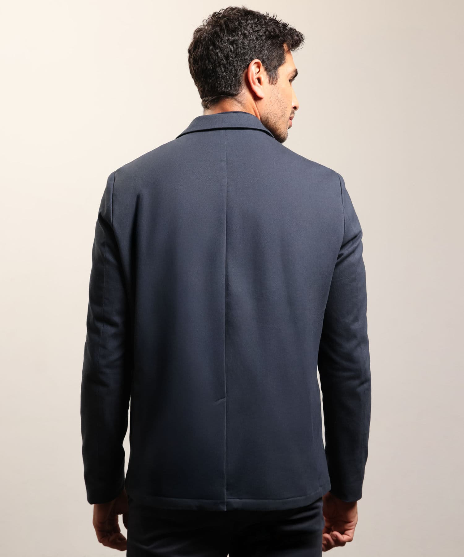 Chaqueta Coral Relajado azul marino para hombre, vista 4
