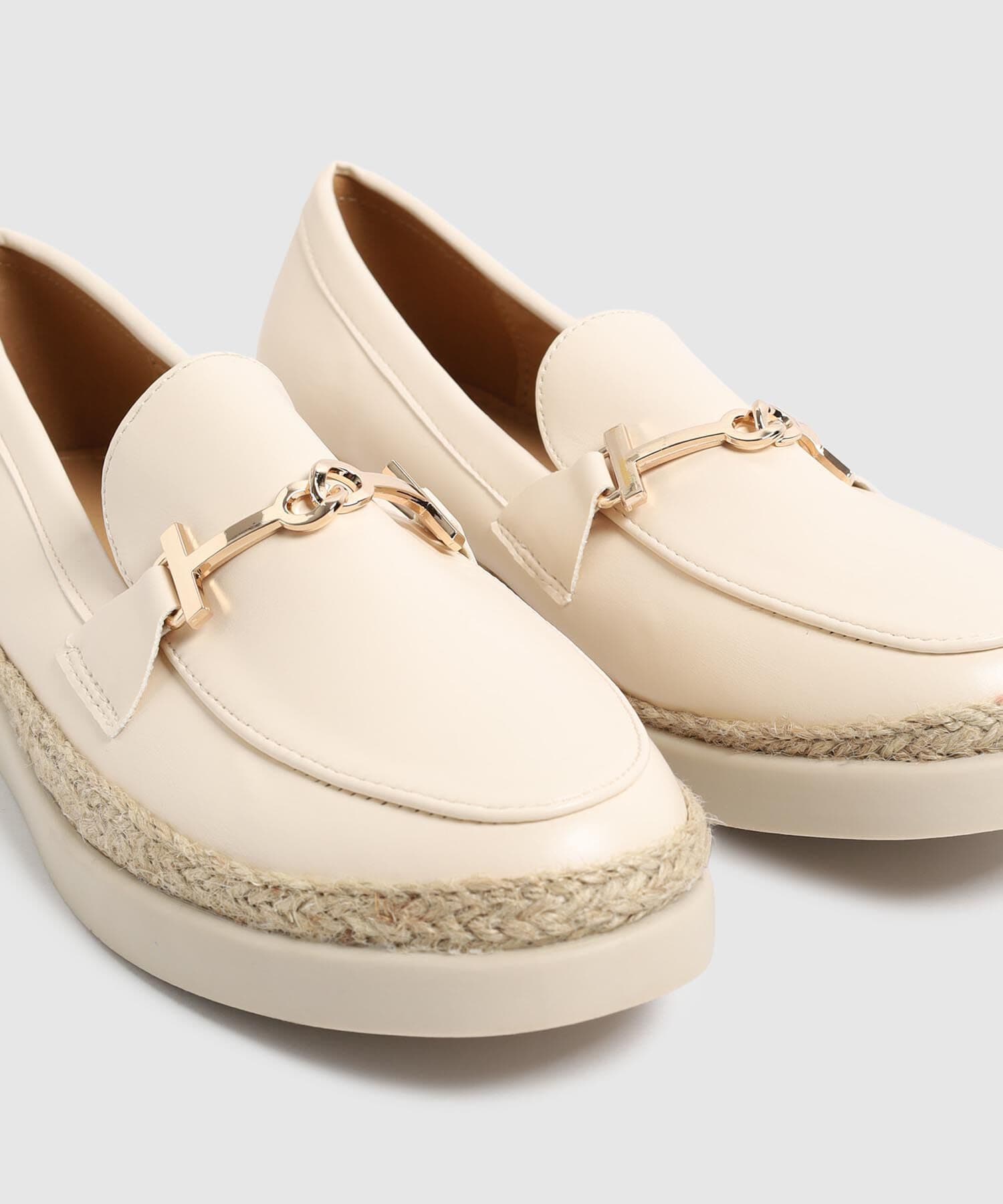 Mocasines Selva Minimalista arena para mujer, vista 3