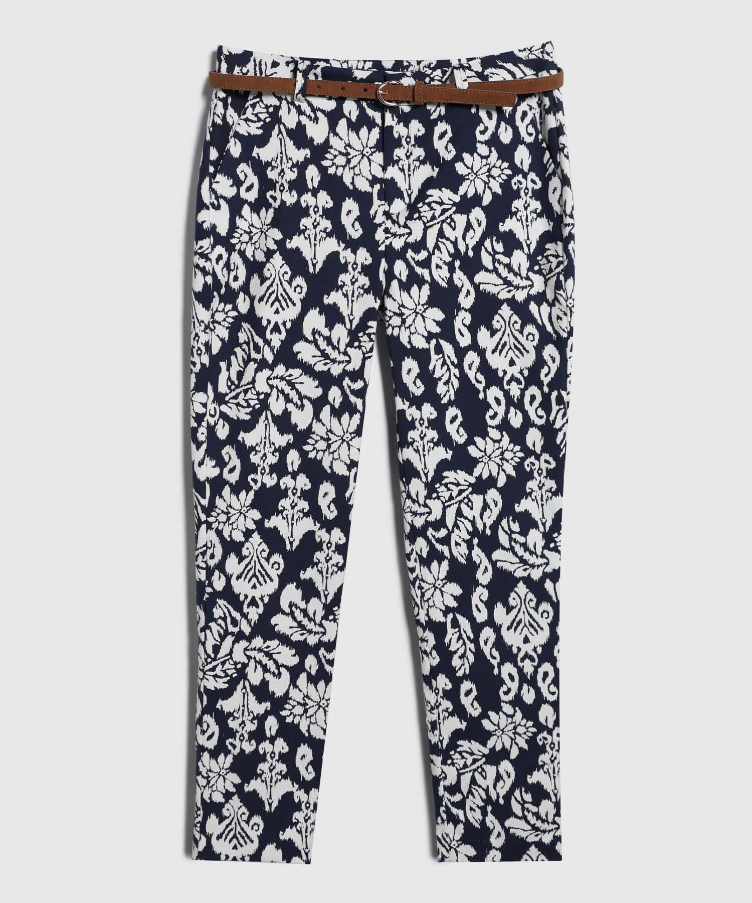 Pantalón Cobalto Sastre azul marino para mujer, vista 5