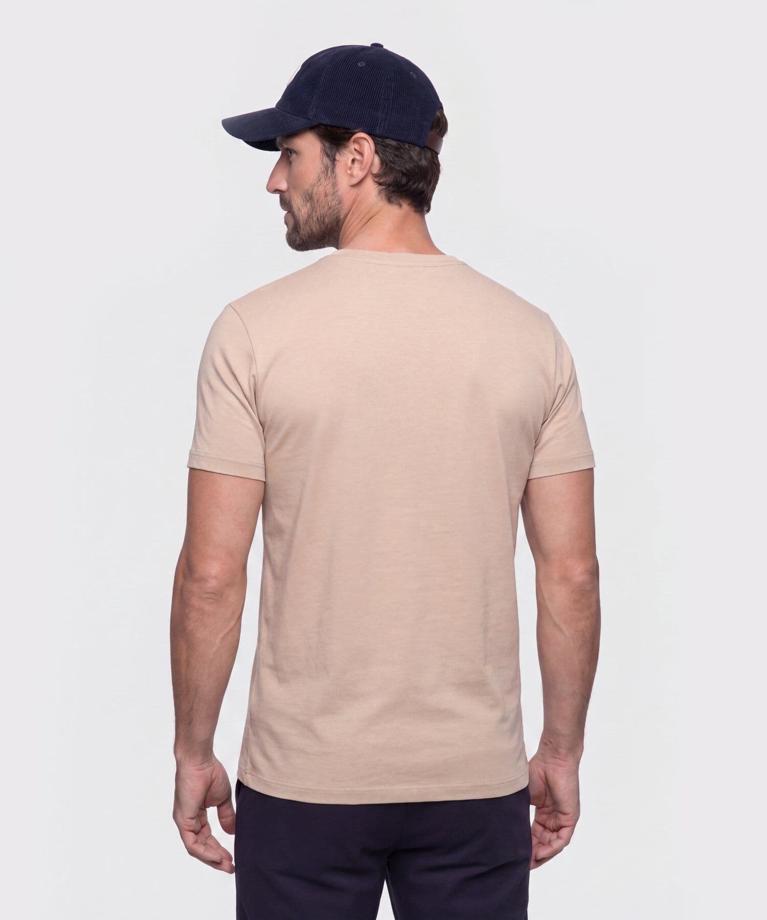 Camiseta Encanto de Viaje café para hombre, vista 4