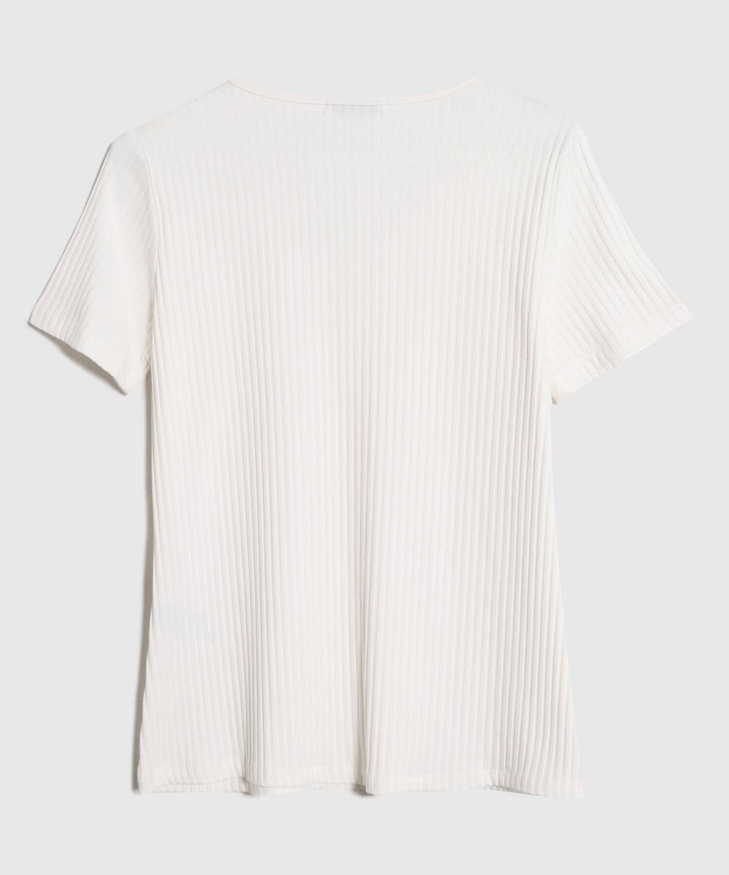 Camiseta Amalia Fluido blanco para mujer, vista 3
