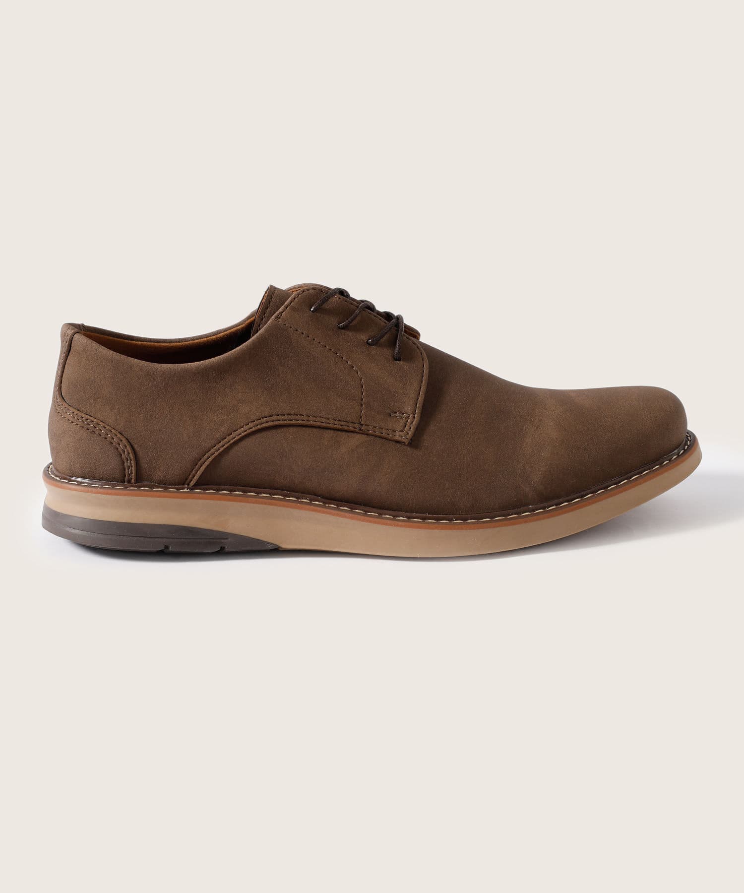 Zapatos Amalia Minimalista café para hombre, vista 2