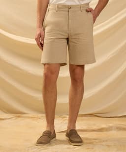 Bermuda Cedro Sastre gris humo para hombre, vista principal