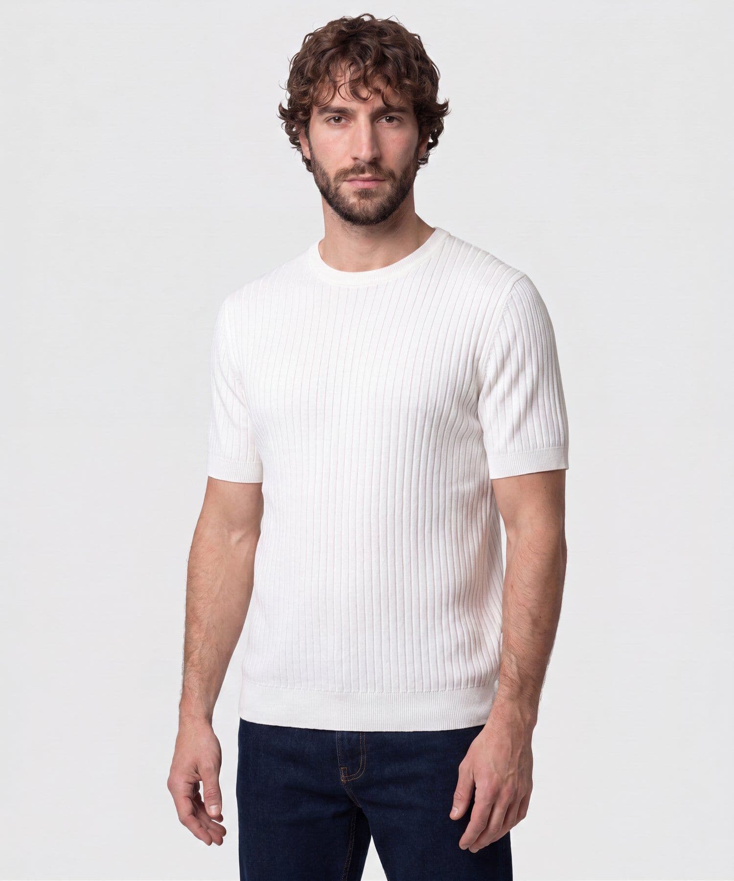 Camiseta Brisa Esencial blanco para hombre, vista principal