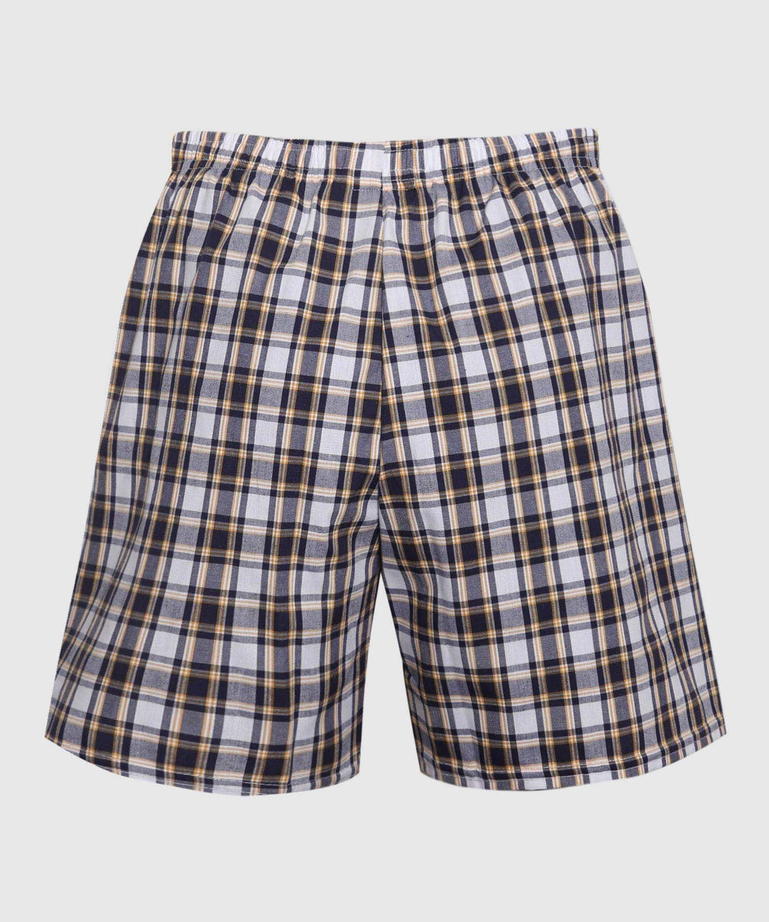 Ropa interior Carmín Edición Lino azul marino para hombre, vista 3