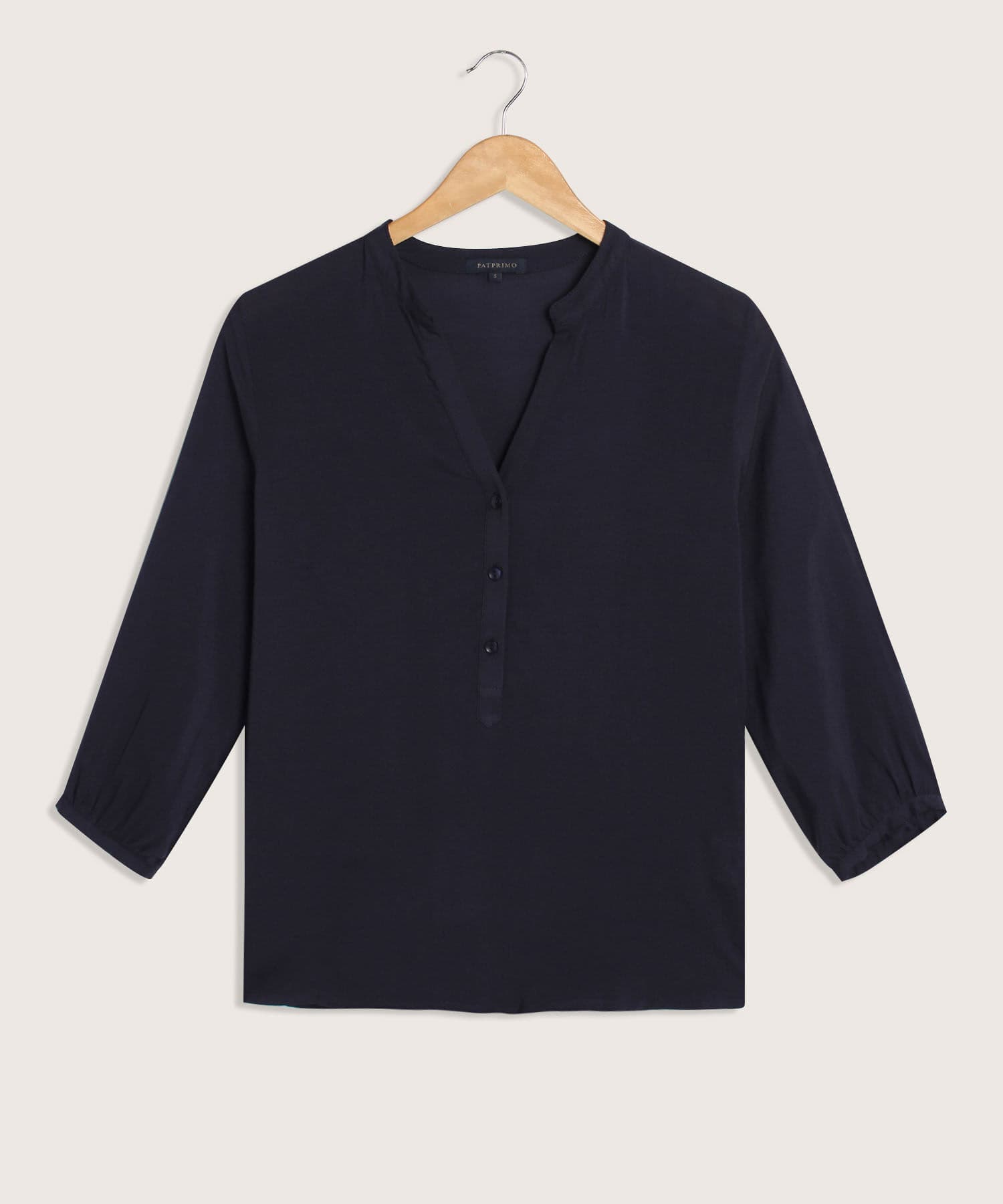 Blusa Granada Natural azul marino para mujer, vista principal