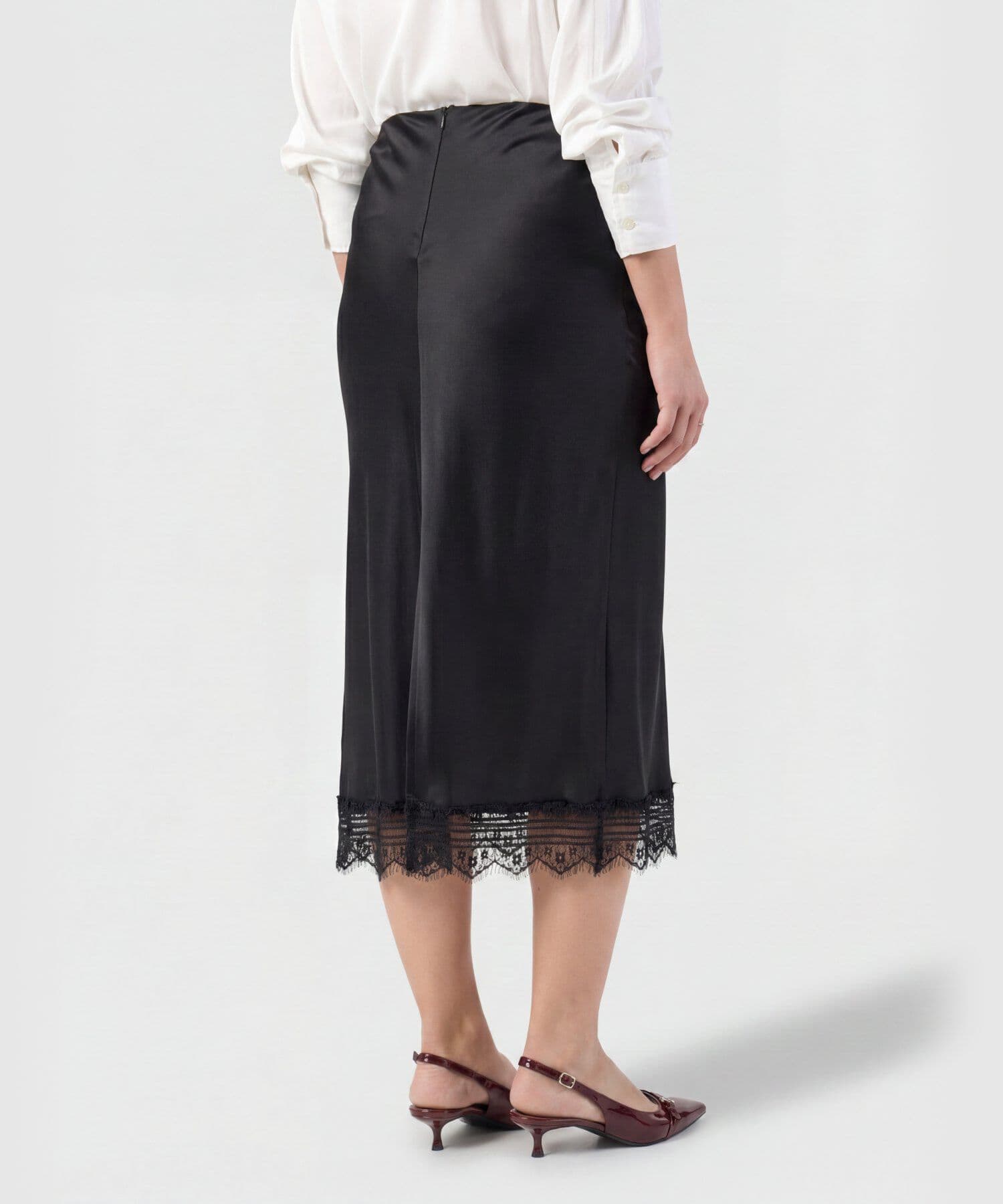 Falda Candelaria de Día negro para mujer, vista 4
