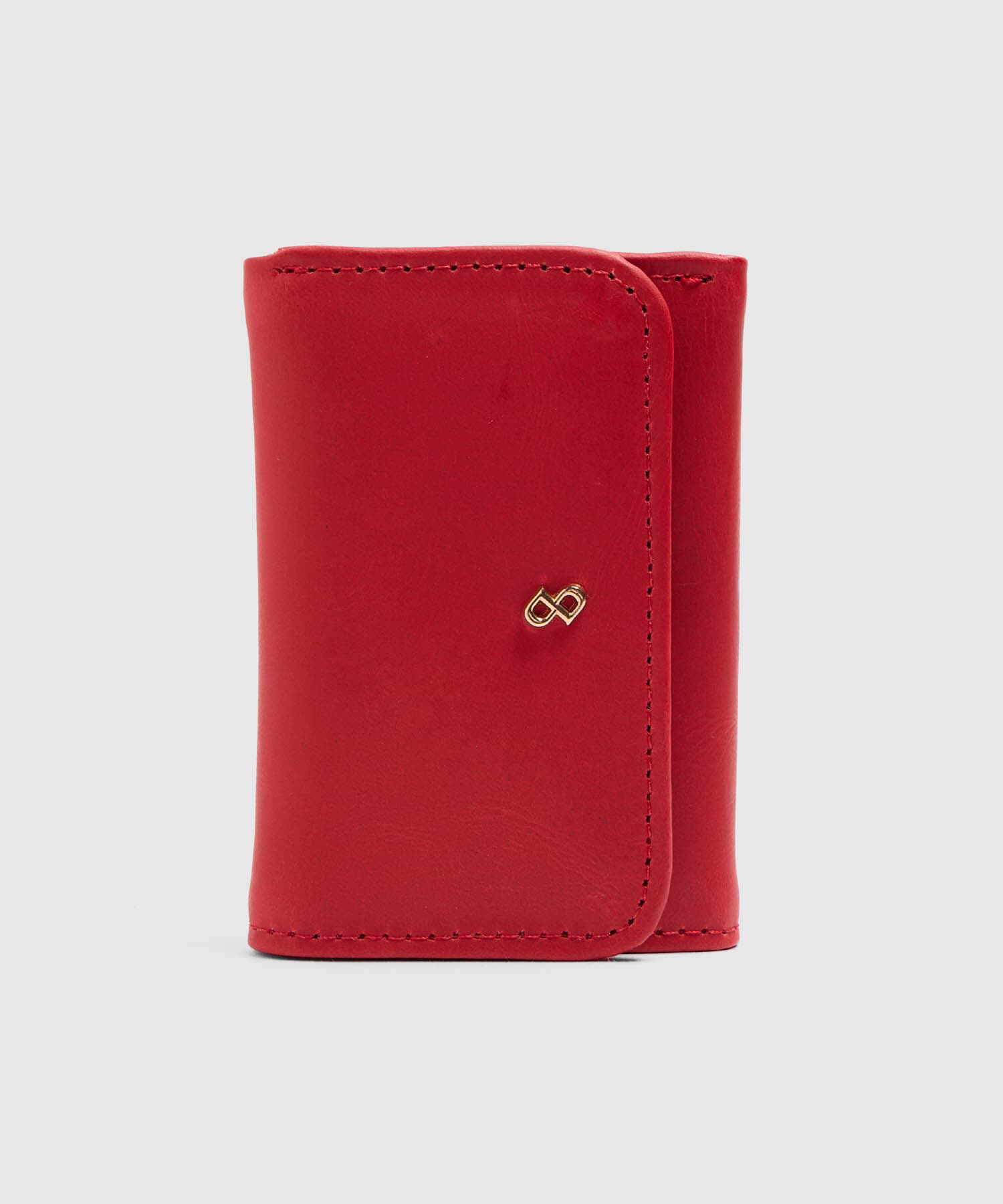 Billetera Orquídea de Viaje rojo granada para mujer, vista principal