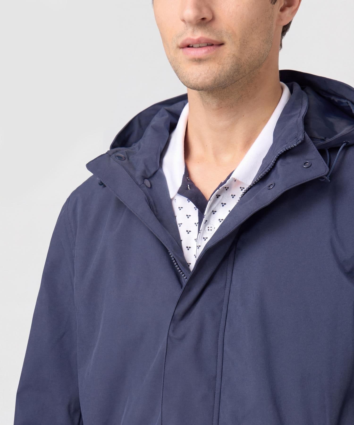 Chaqueta Flora Minimalista azul marino para hombre, vista 4