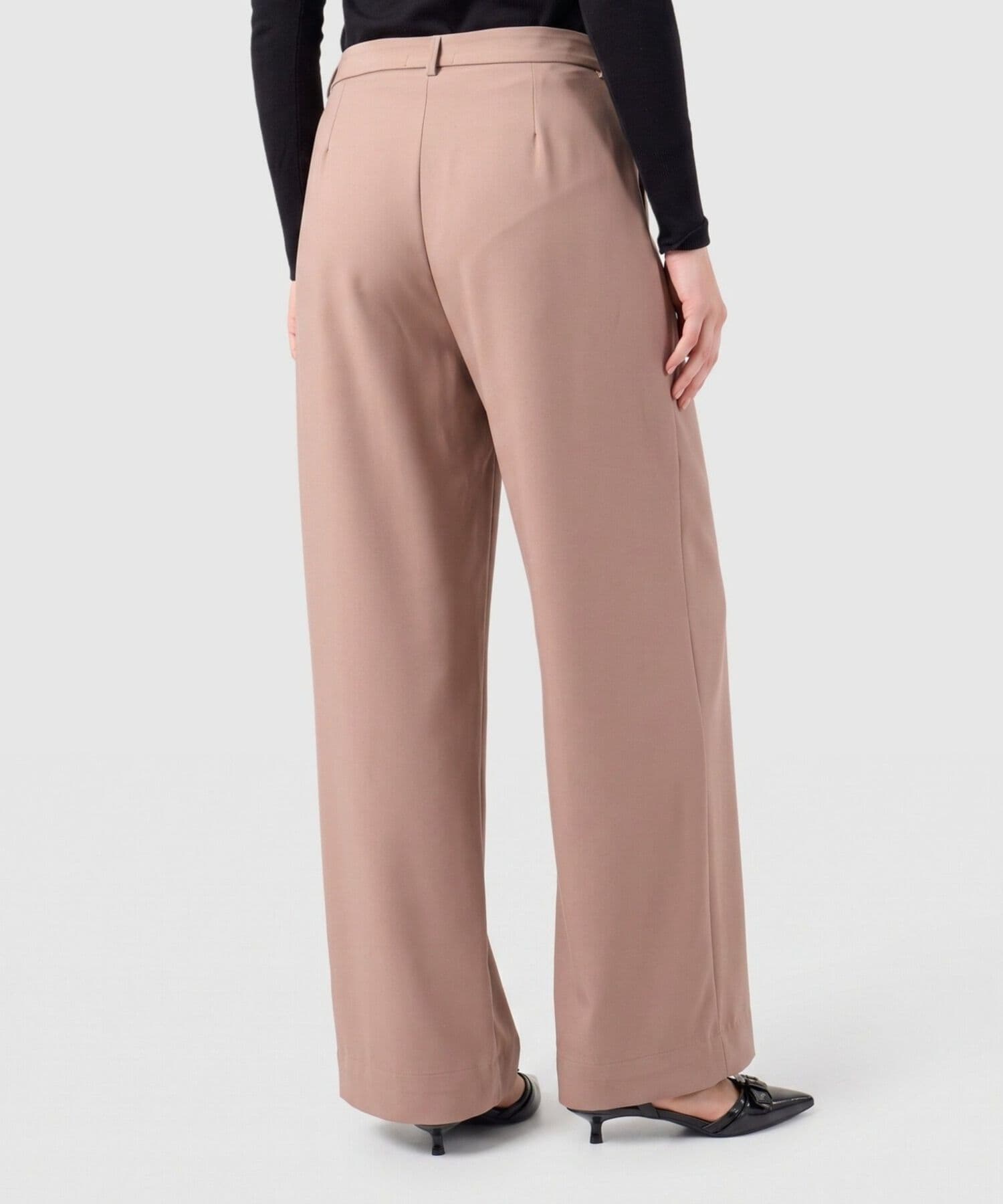 Pantalón Cauce de Día café para mujer, vista 4