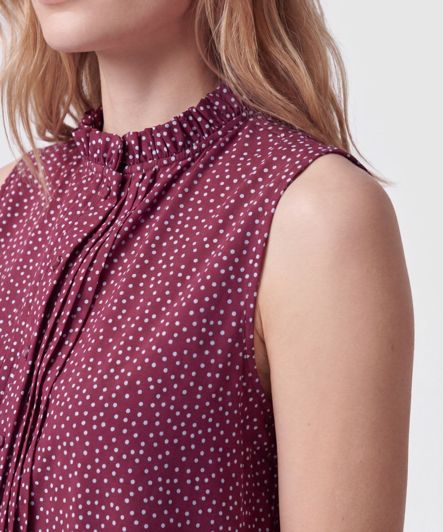 Blusa Encanto de Noche verde oliva para mujer, vista 3