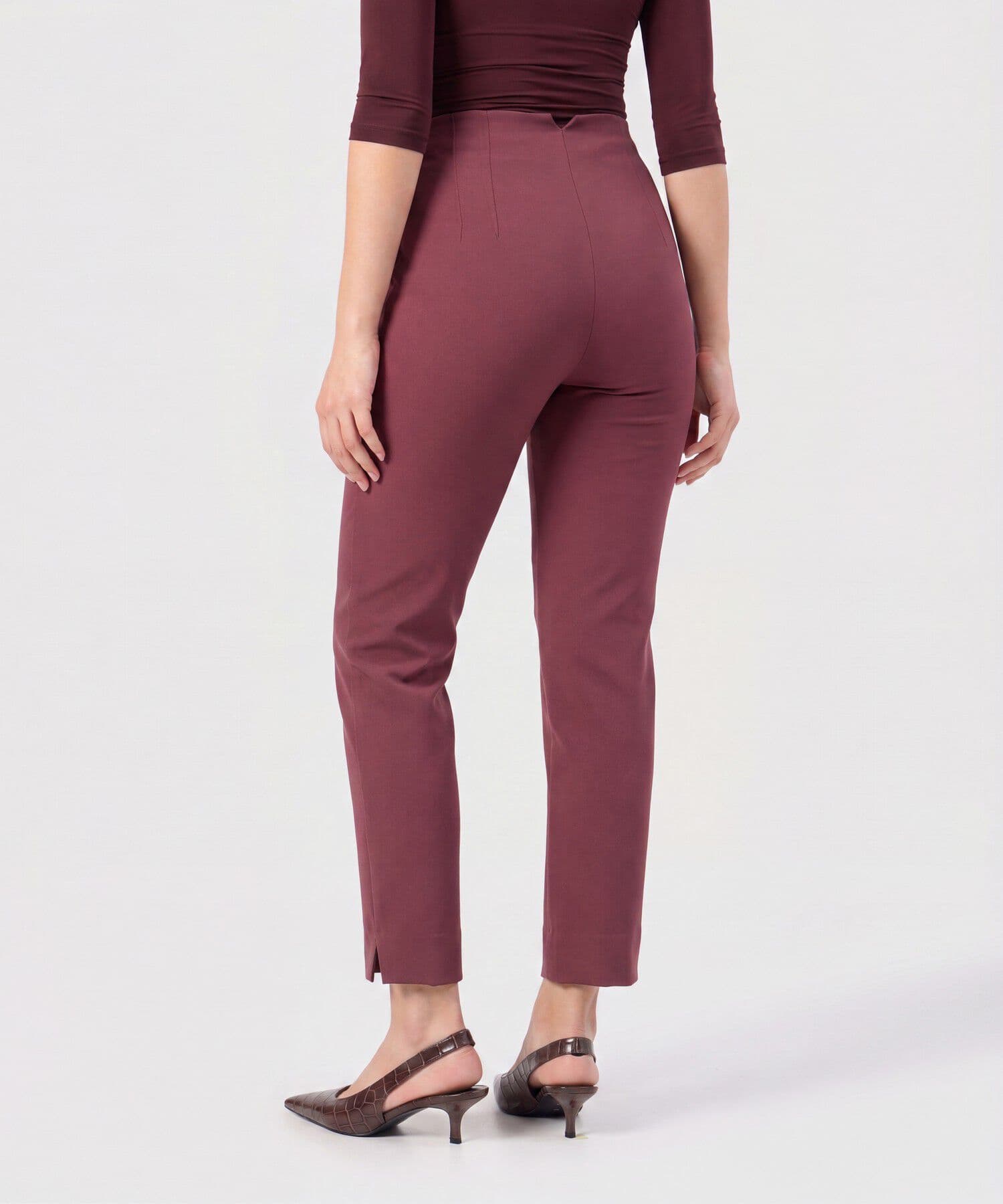 Pantalón Bahía Natural gris humo para mujer, vista 4
