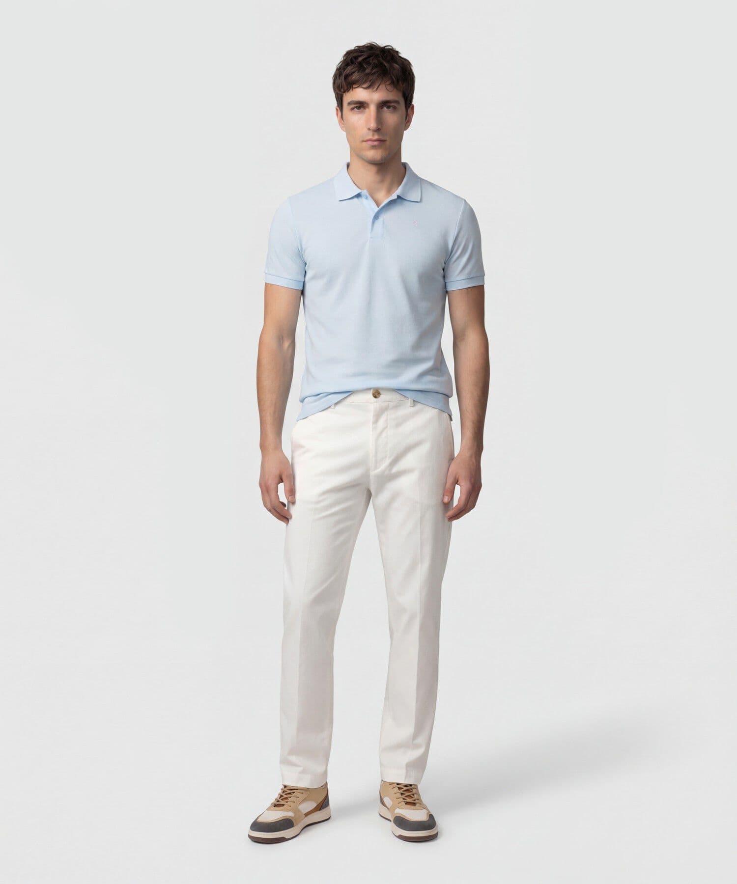 Polo Brisa Contemporáneo azul marino para hombre, vista 2