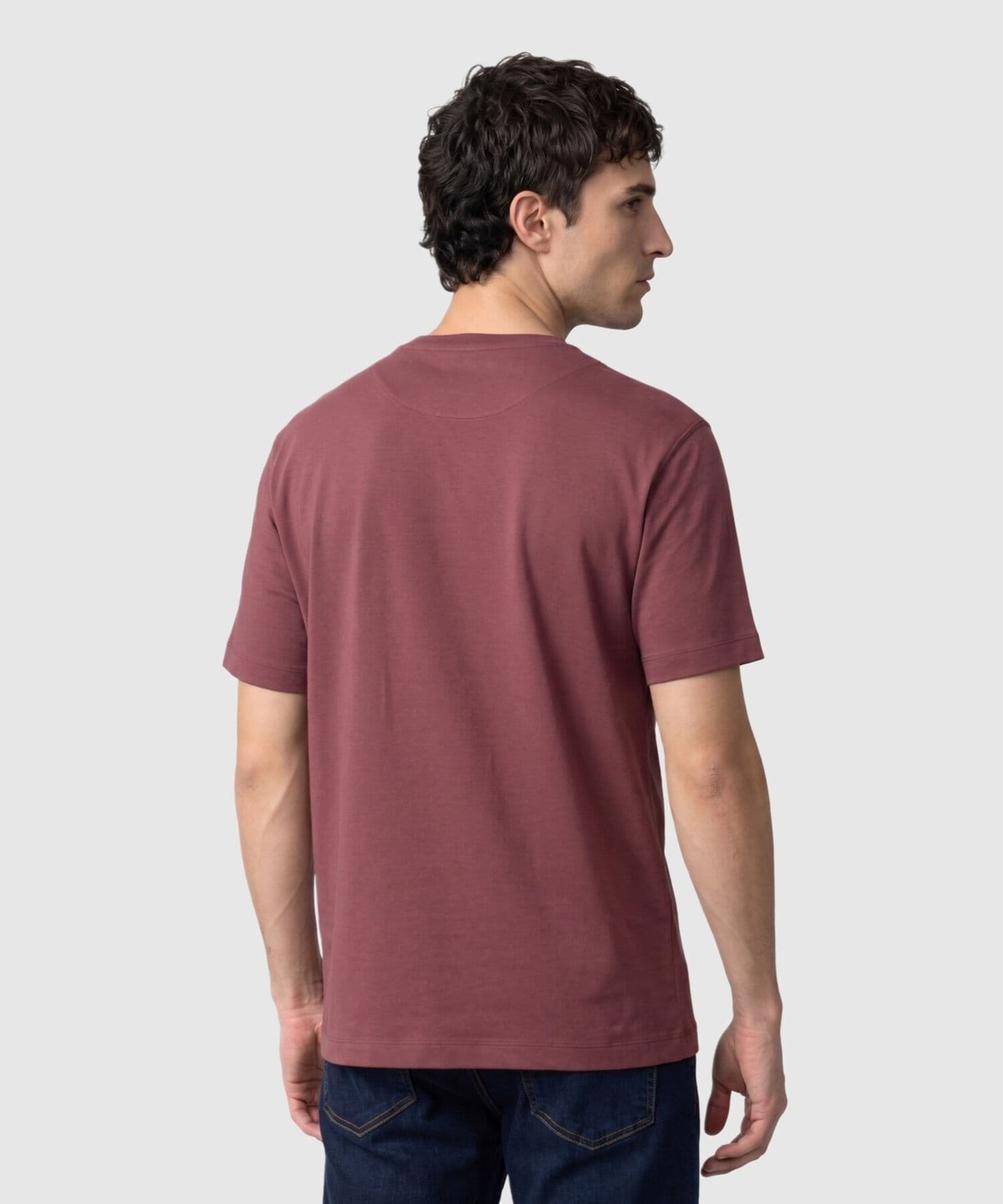 Camiseta Marea Esencial blanco para hombre, vista 4