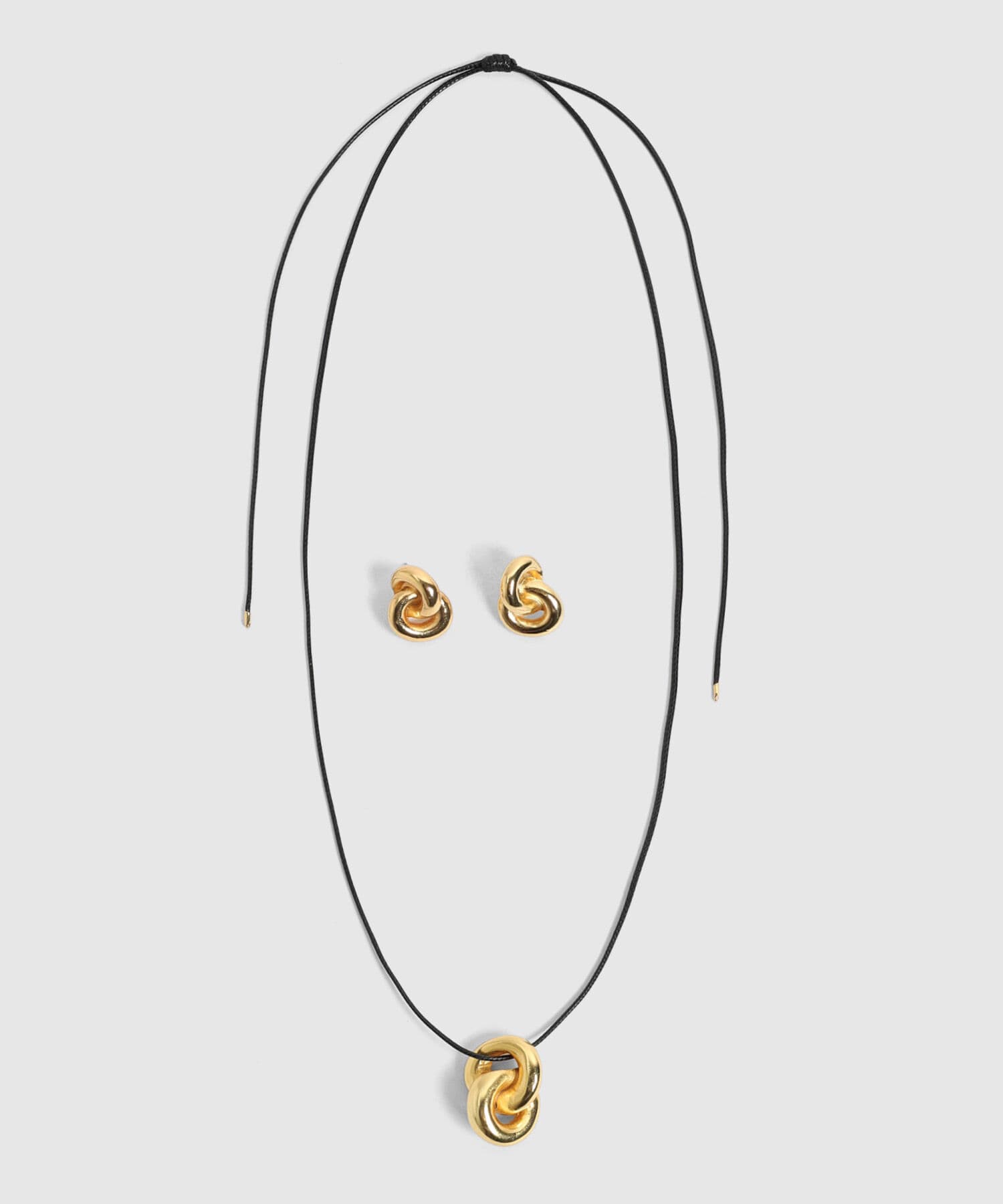 Aretes Carmín de Ciudad dorado para mujer, vista principal