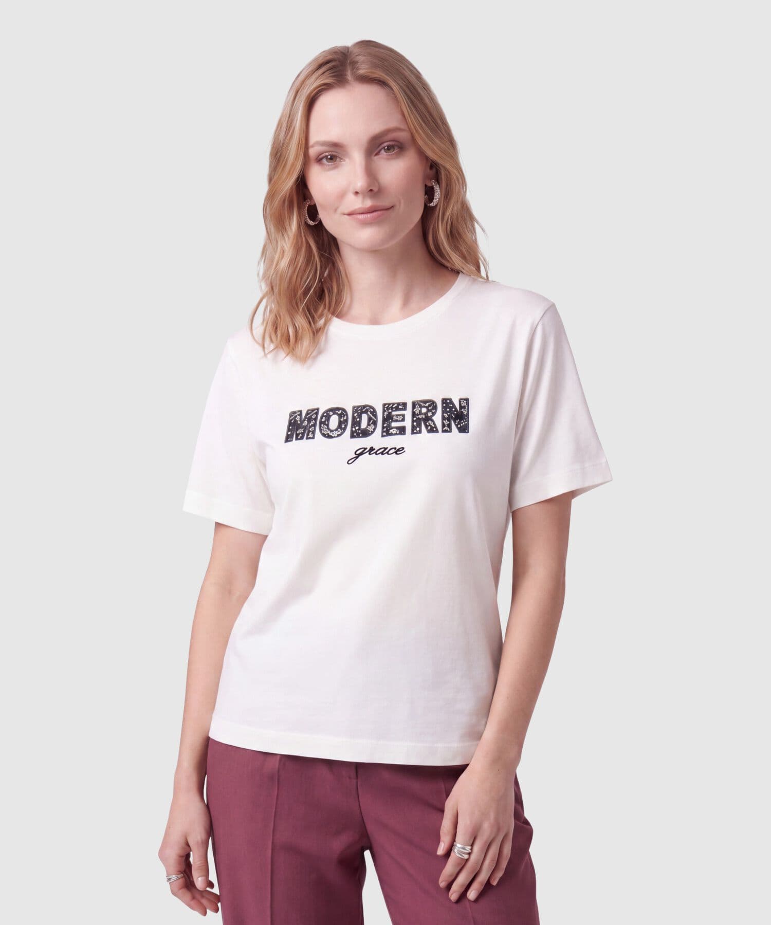 Camiseta Solana de Ciudad blanco para mujer, vista principal