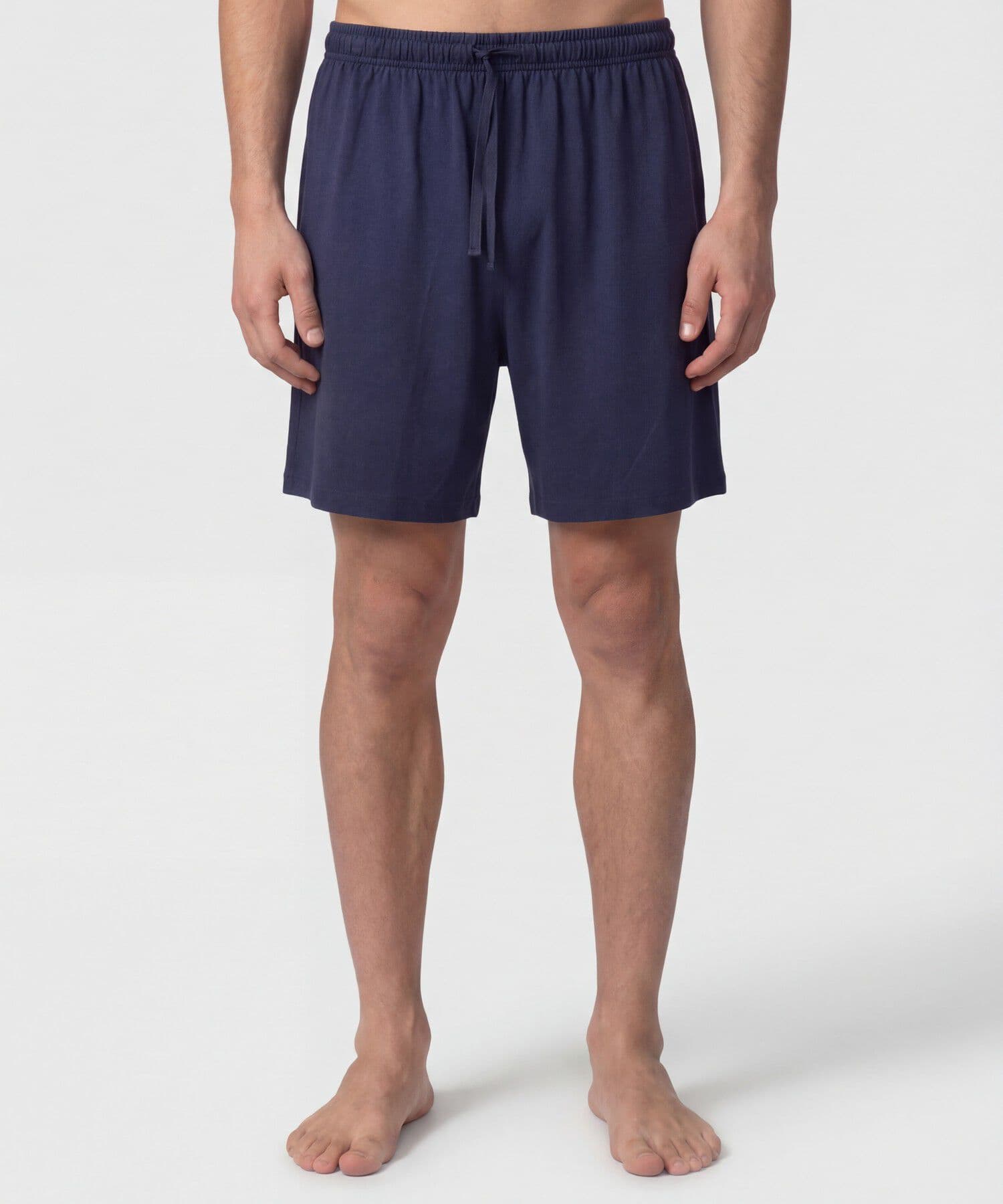Pijama Elisa Esencial azul marino para hombre, vista principal