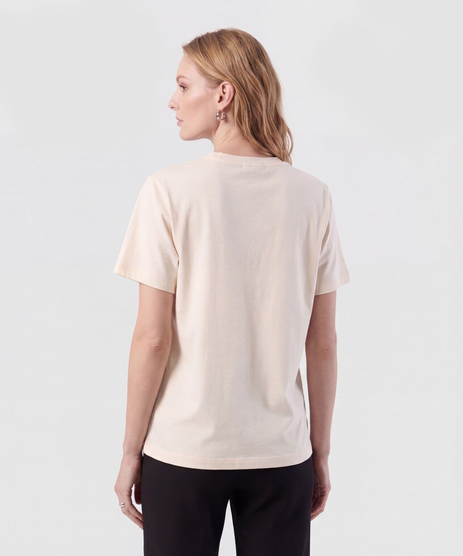 Camiseta Isadora Urbano arena para mujer, vista 4