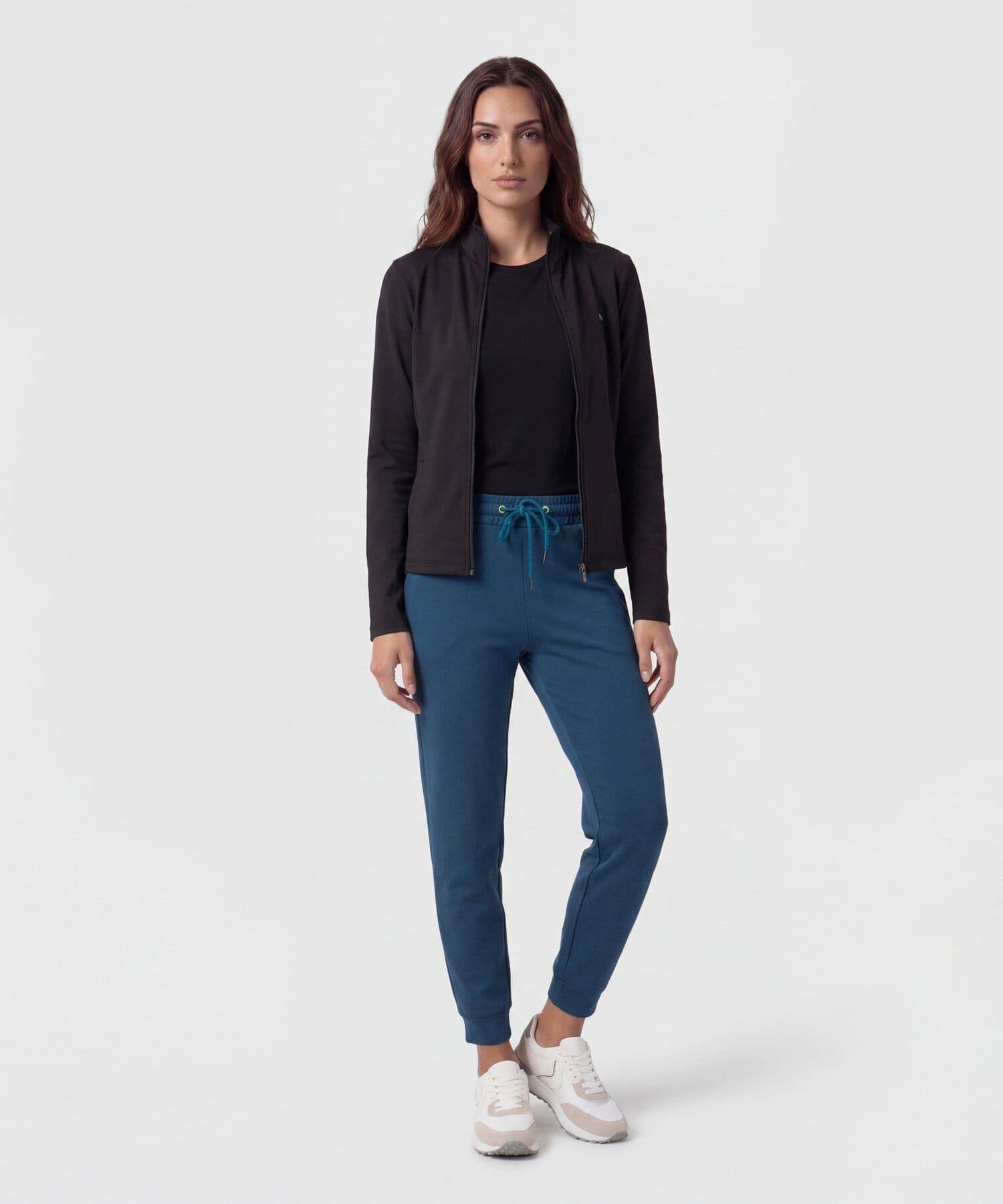 Jogger Calima Esencial azul marino para mujer, vista 2