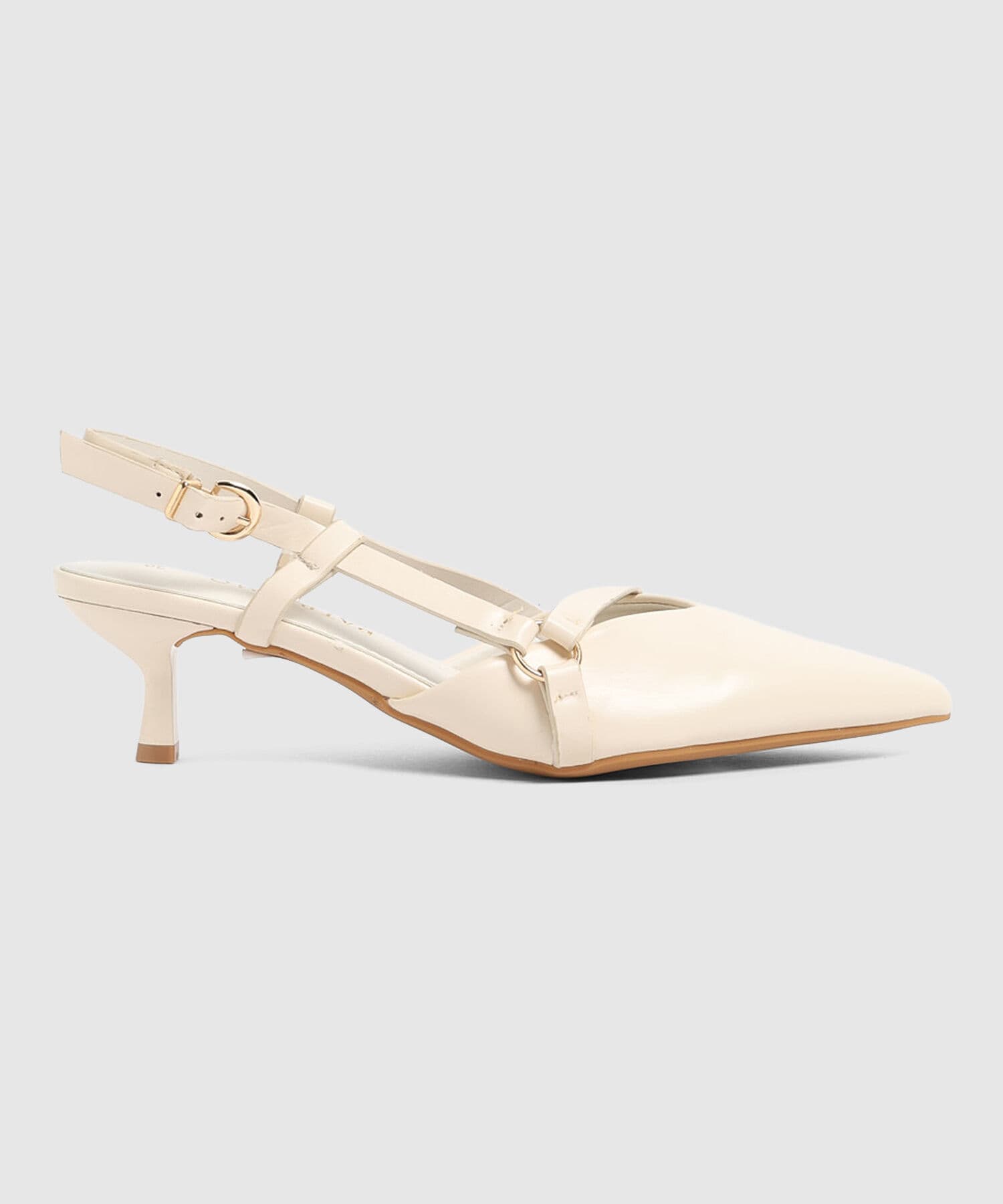 Tacón Valle de Ciudad camel para mujer, vista principal