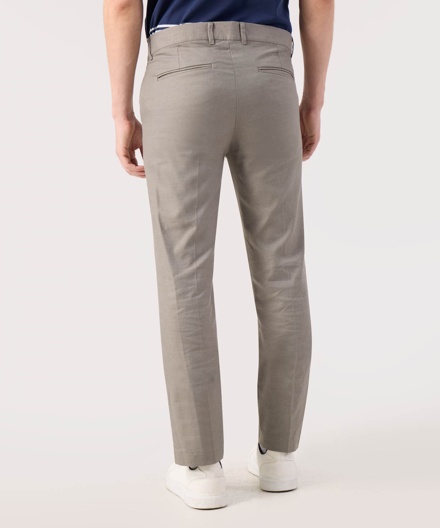 Pantalón Violeta de Noche gris humo para hombre, vista 2