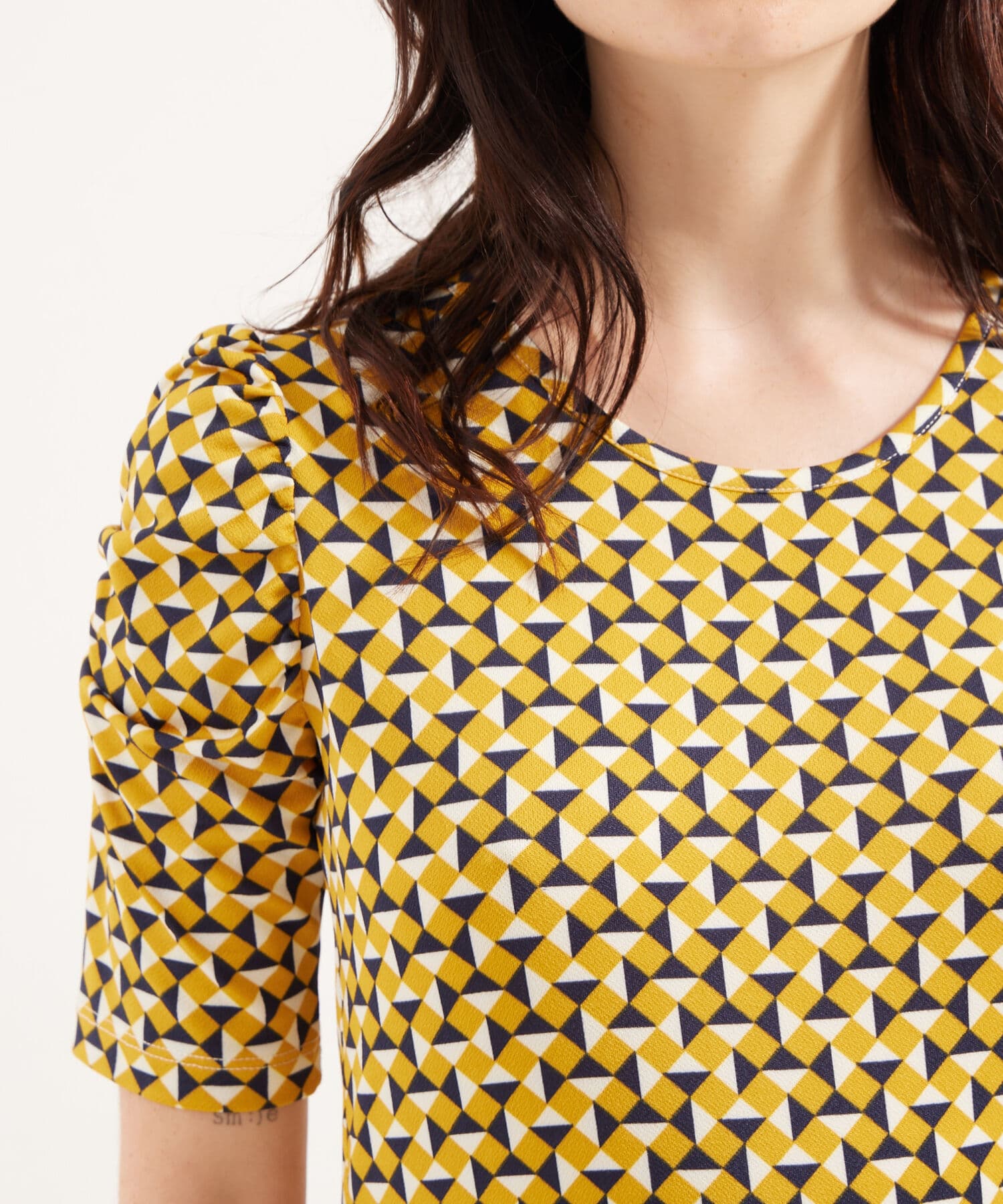 Camiseta Salina de Ciudad camel para mujer, vista 2