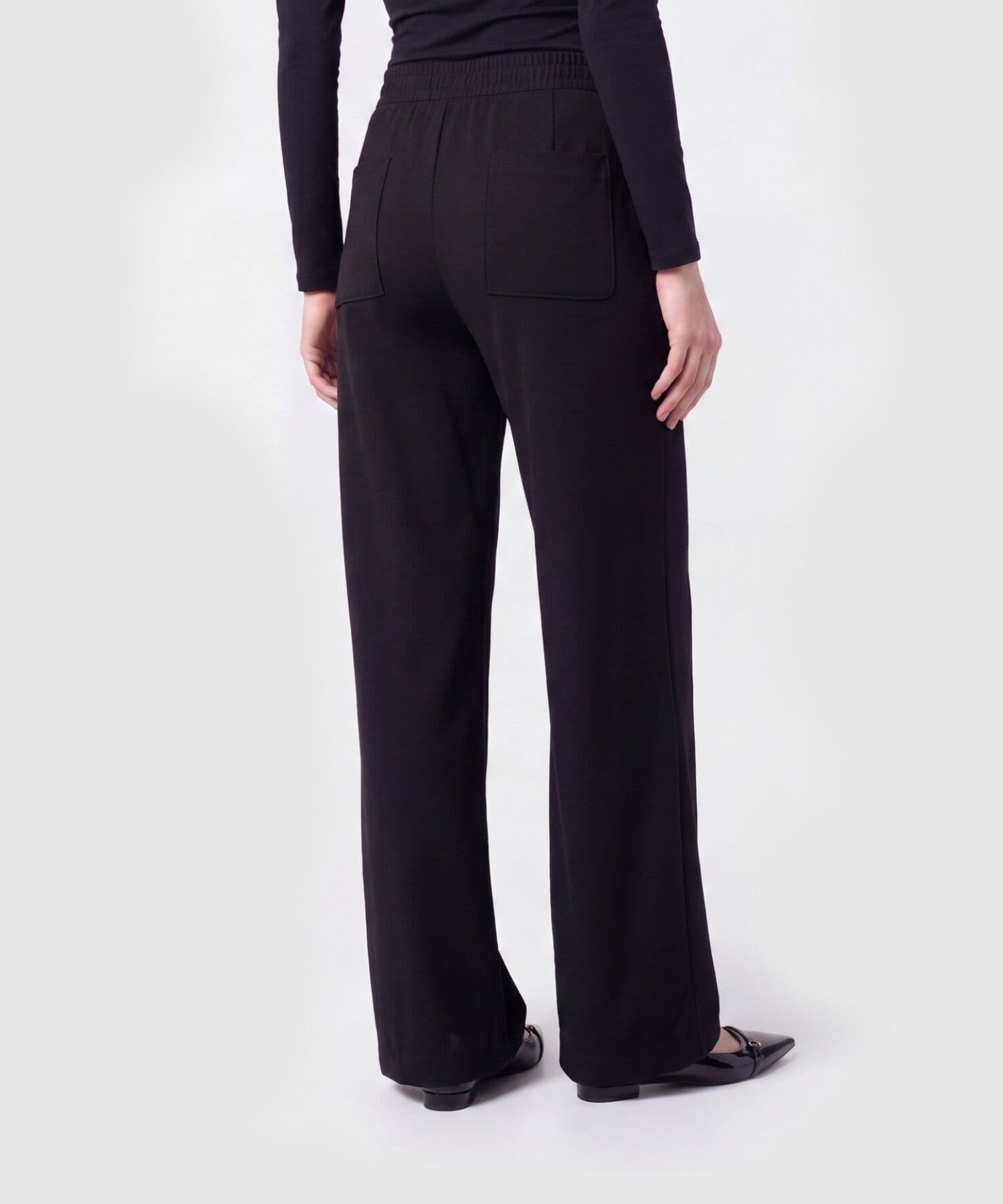 Pantalón Salina Esencial negro para mujer, vista 4