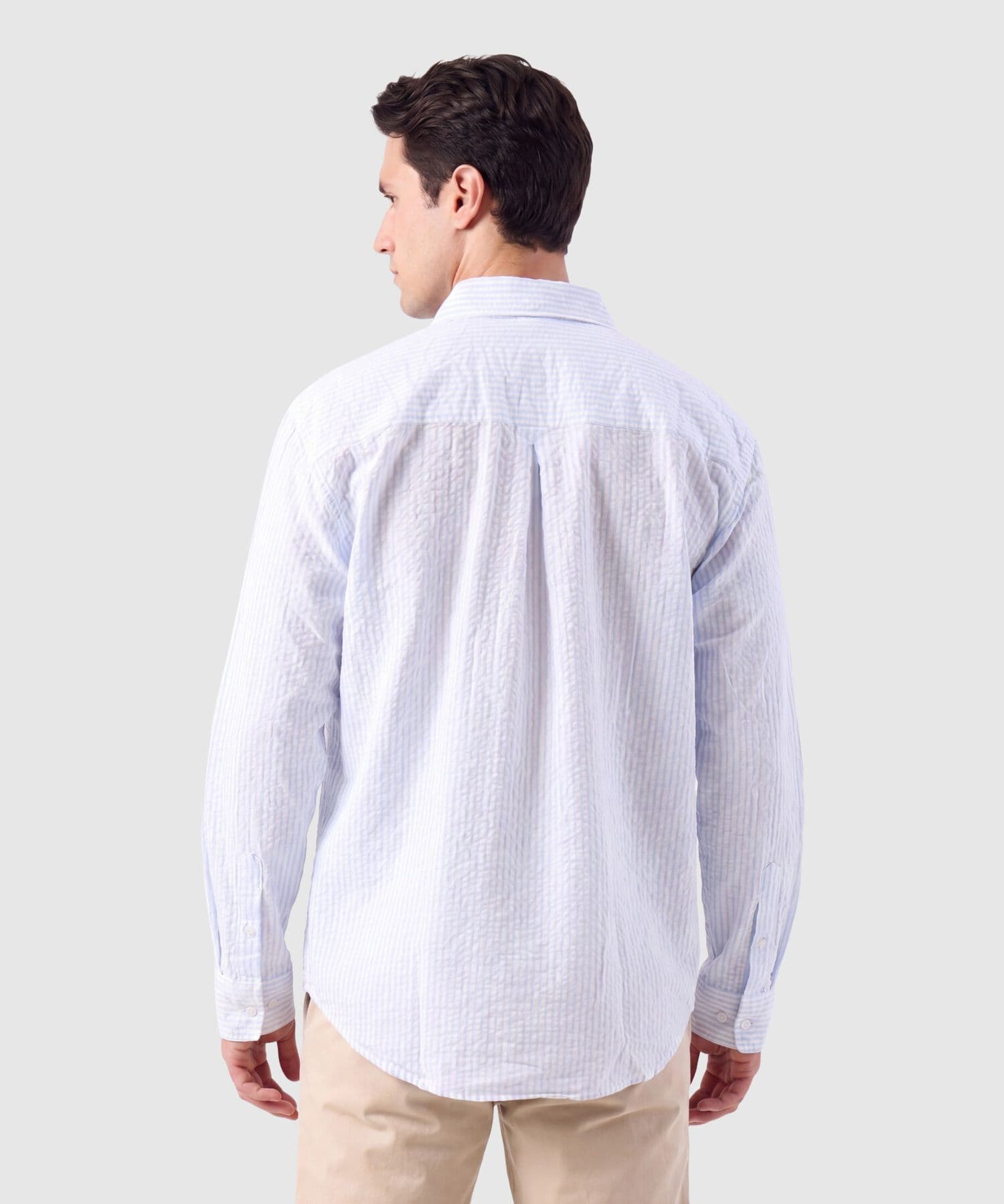 Camisa Elisa de Día azul marino para hombre, vista 4