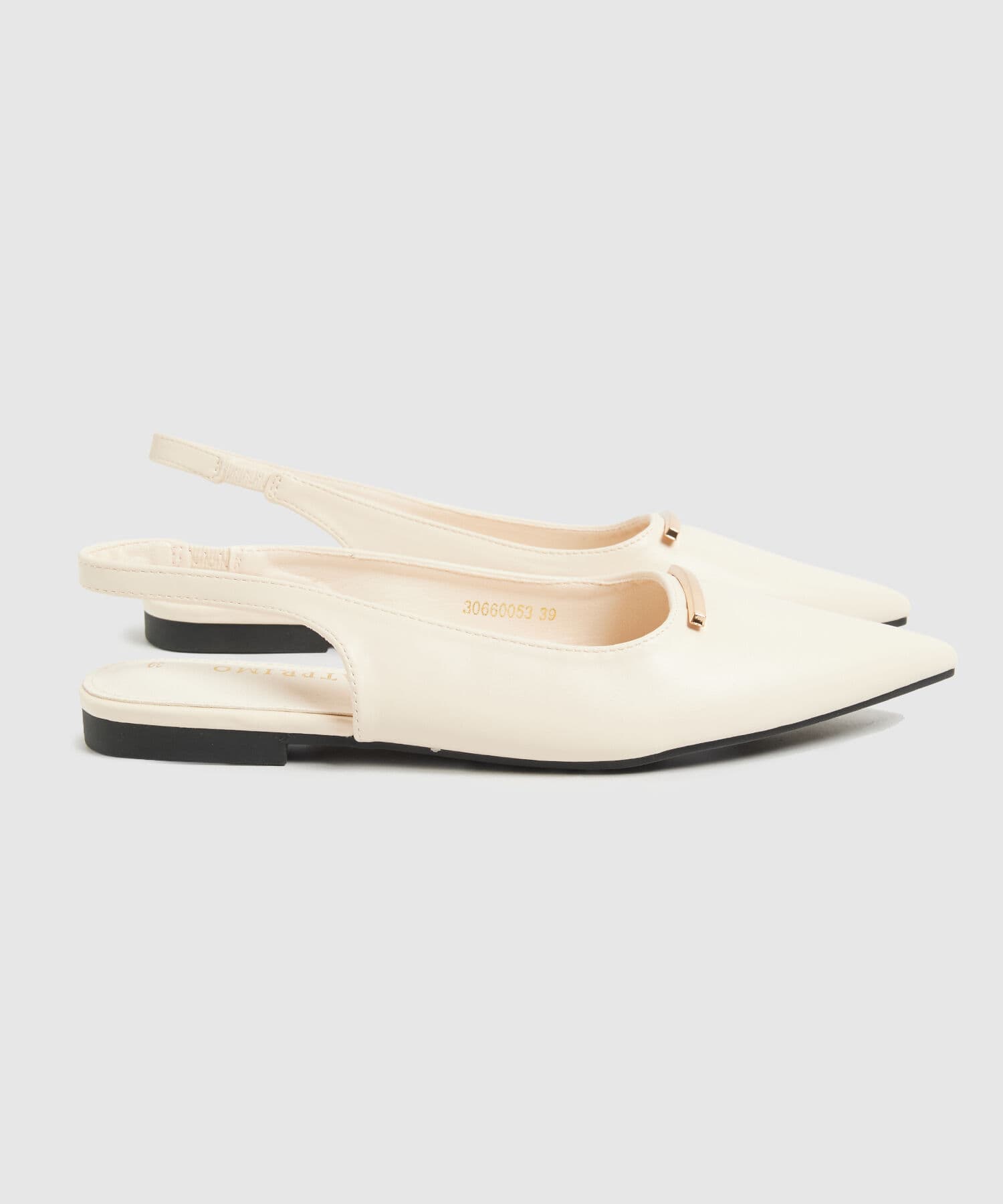 Zapatos Aura Natural negro para mujer, vista 2