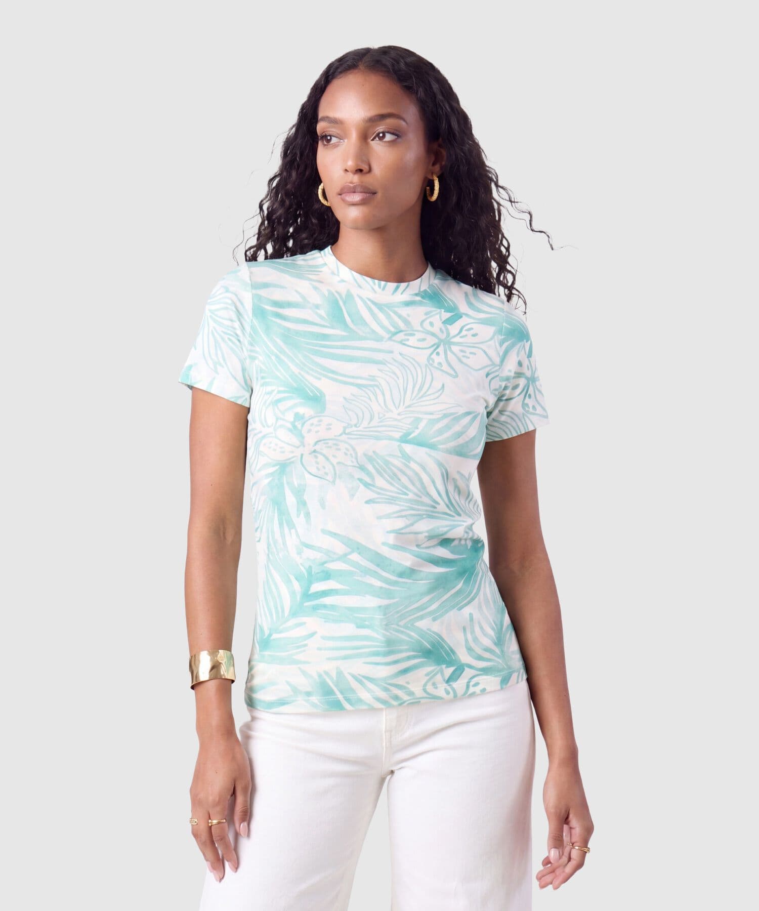 Camiseta Valle de Viaje azul marino para mujer, vista principal
