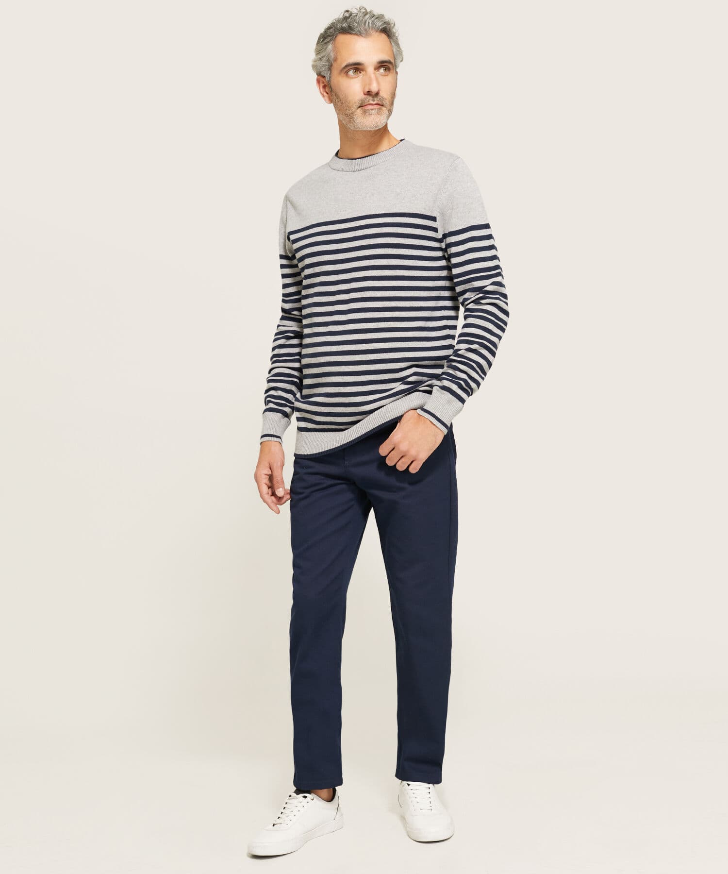 Buzo Tierra Sastre gris humo para hombre, vista 4