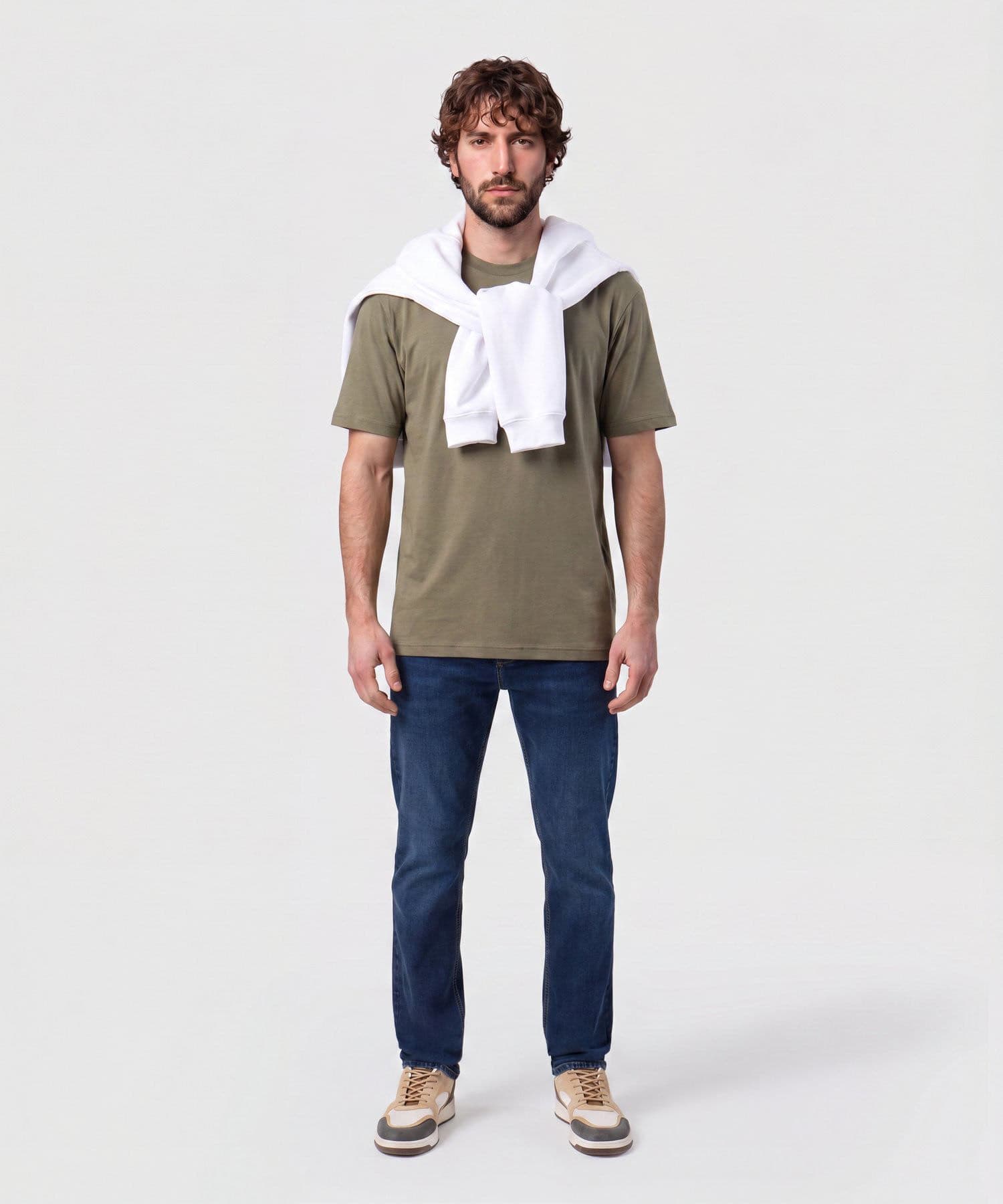 Jean Siena Ligero azul marino para hombre, vista 2