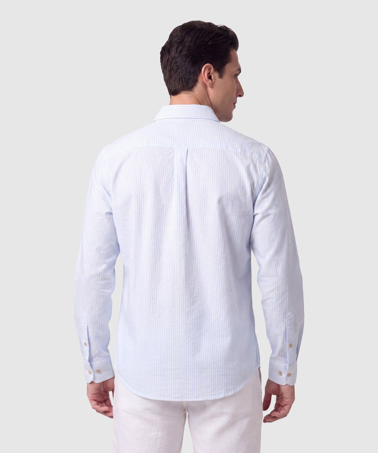 Camisa Serena Ligero azul marino para hombre, vista 4