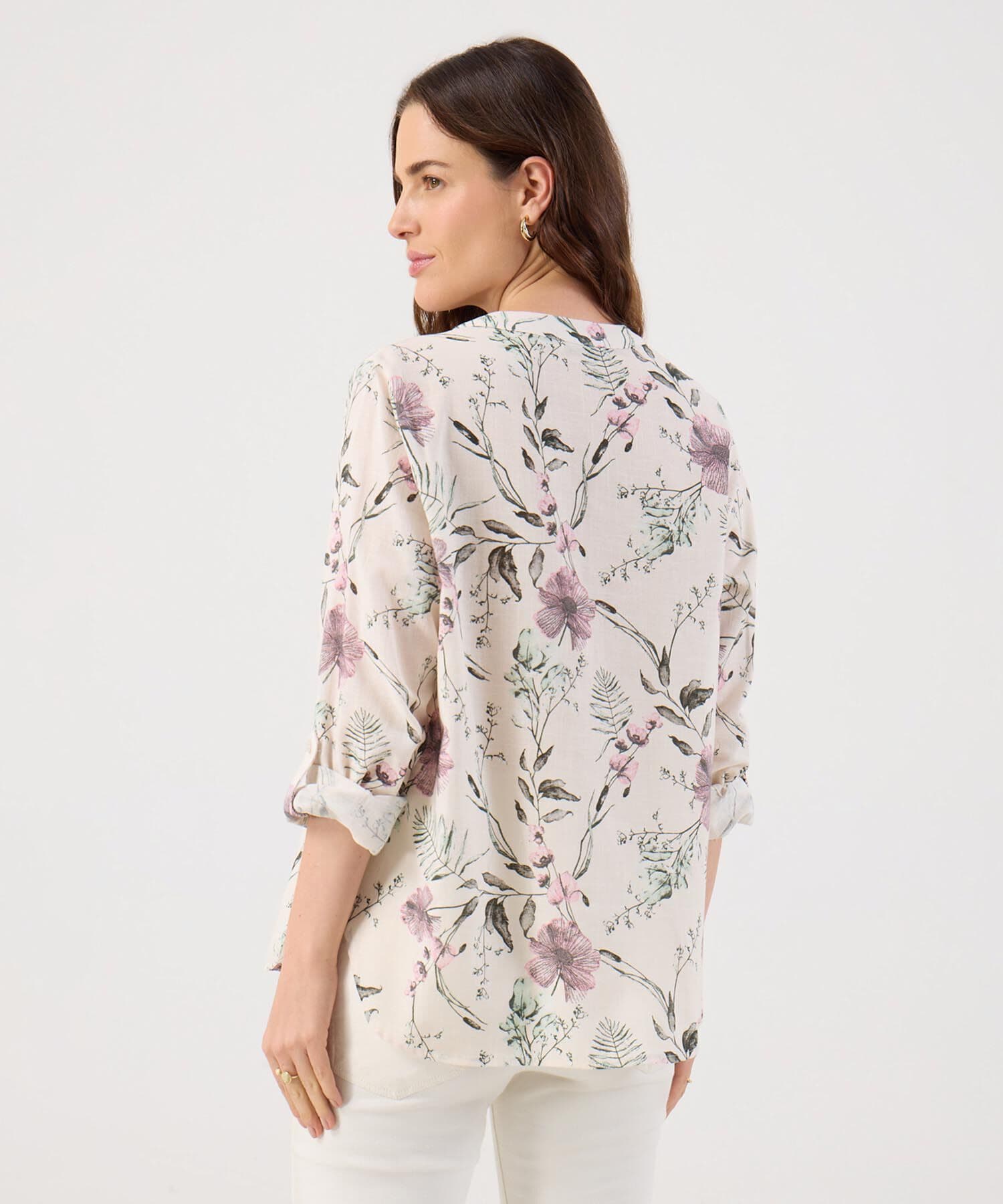 Blusa Marea de Día blanco para mujer, vista 4