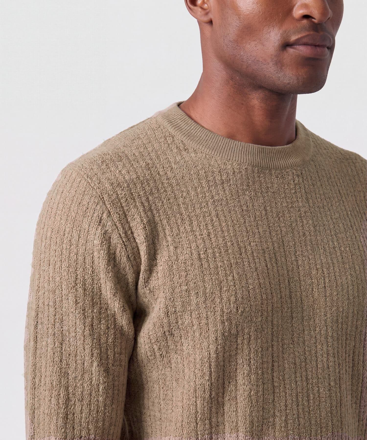 Buzo Salina Esencial café para hombre, vista 3