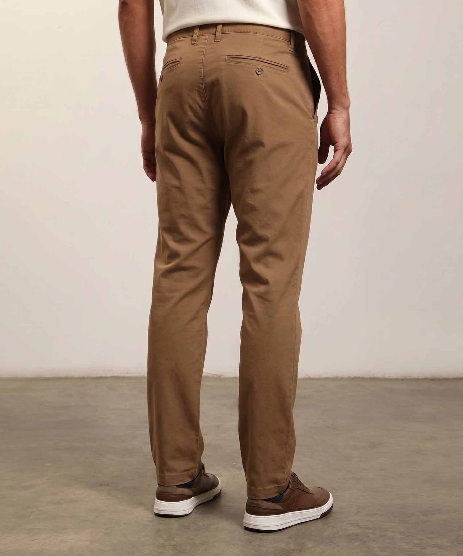 Pantalón Amalia Suave café para hombre, vista 4