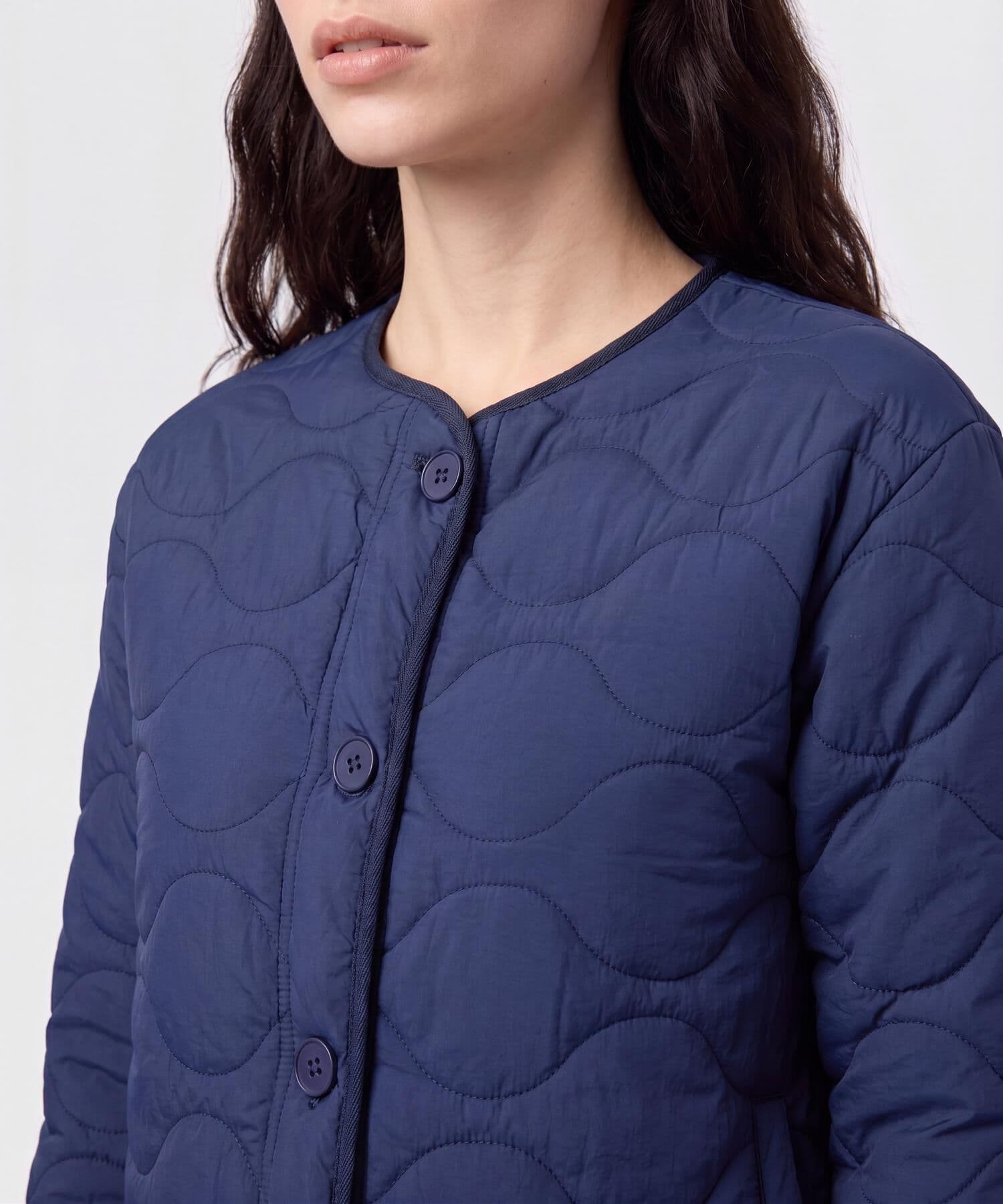 Chaqueta Carmín Natural azul marino para mujer, vista 3