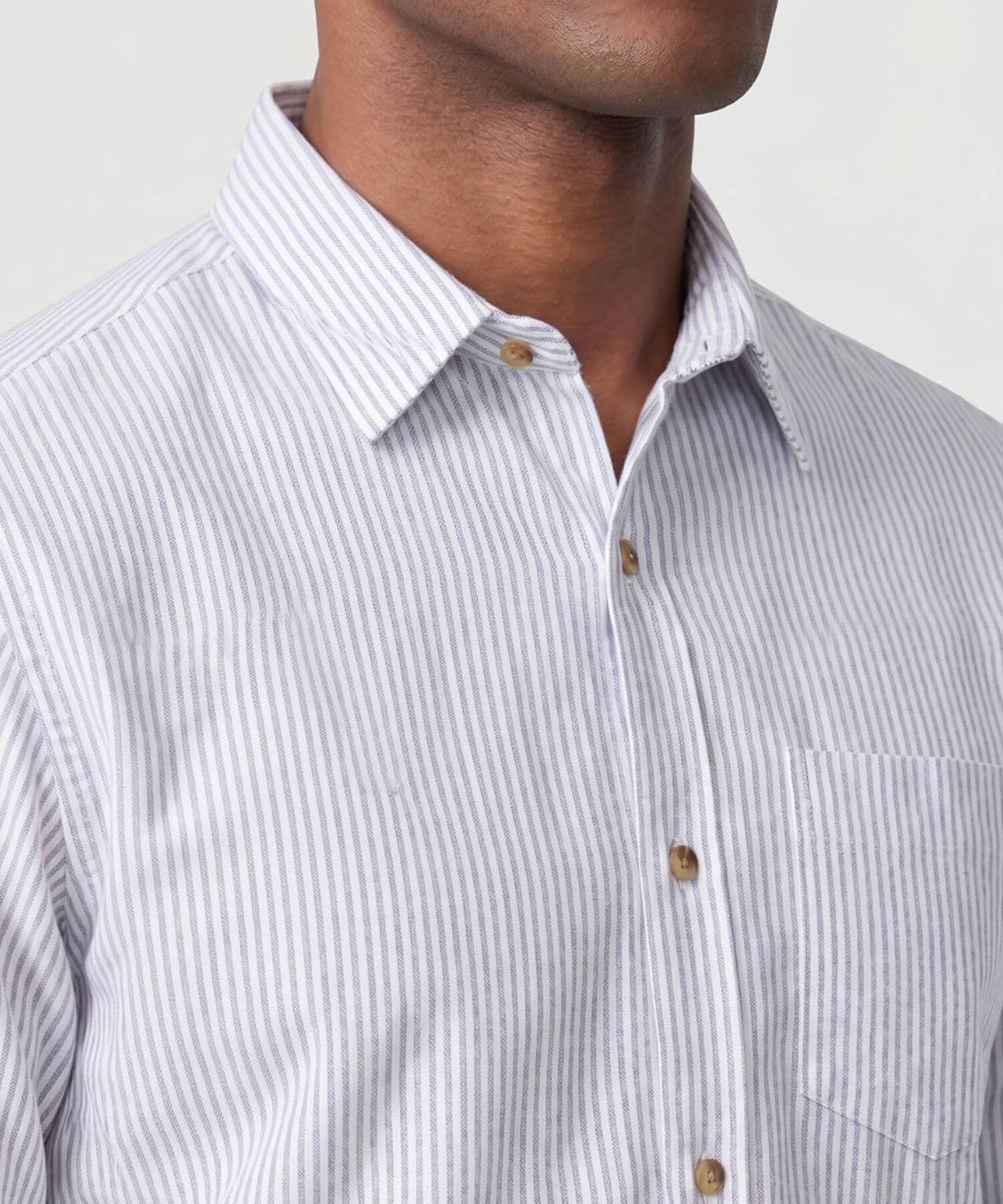 Camisa Sabana de Viaje azul marino para hombre, vista 3