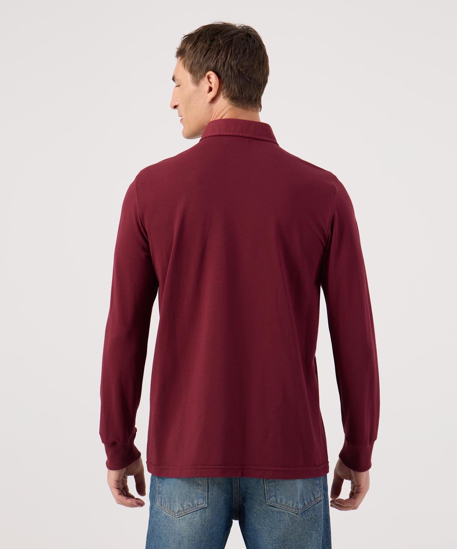 Polo Laguna Natural azul marino para hombre, vista 4
